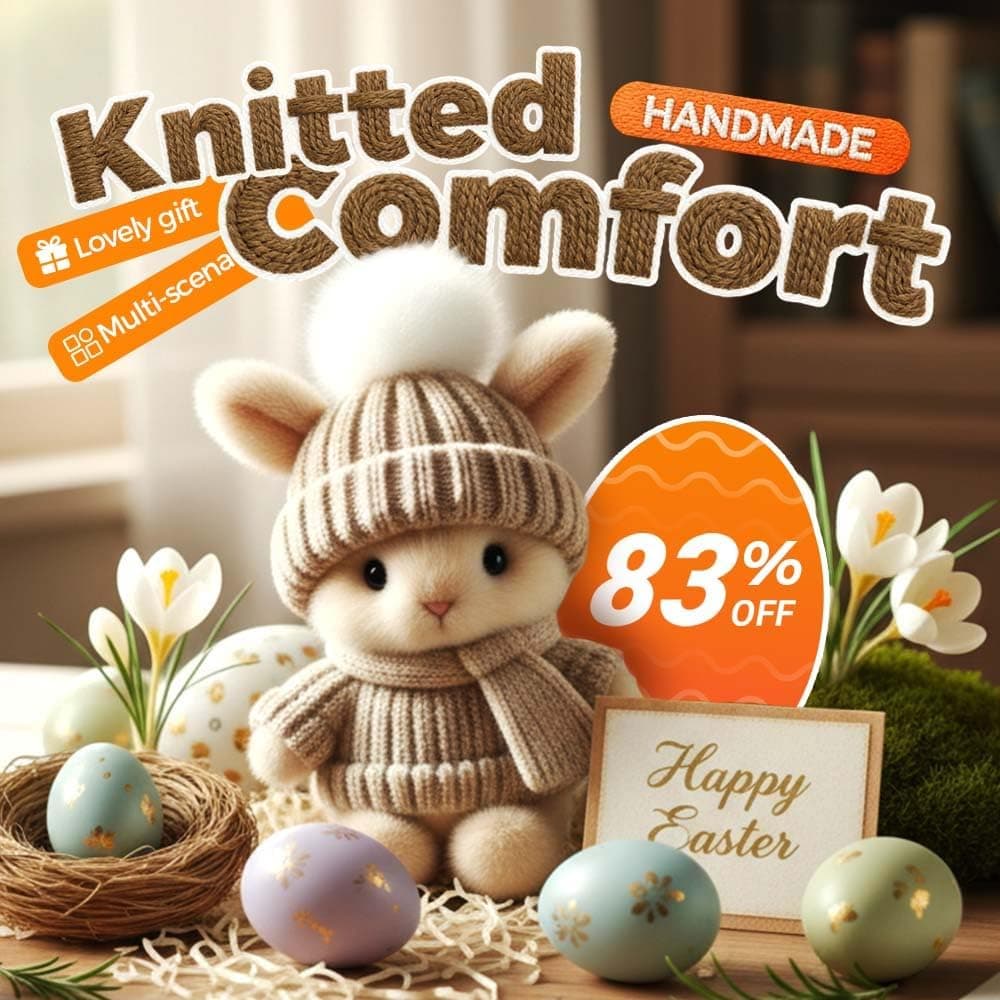 muxou Handmade Mini Bunny Hug,2026 Easter Gift in a Box Hugs Positive Rabbit Soft Floppy Ideas Bunnies Basket Stuffers Emotional Support Inspirational (Pink) : Home &amp; Kitchen thumbnail 2