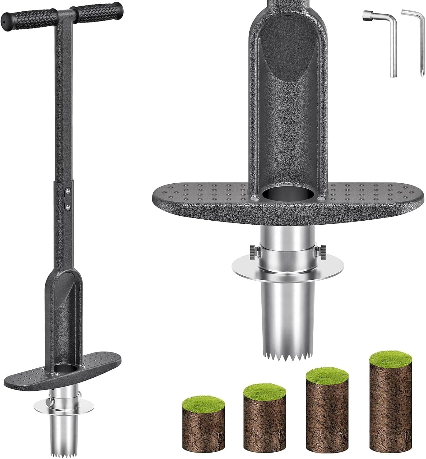 Dolibest Bulb Planter Tool with Soft Grip and Auto-Dump Design — Spring Gift Ideas gift idea