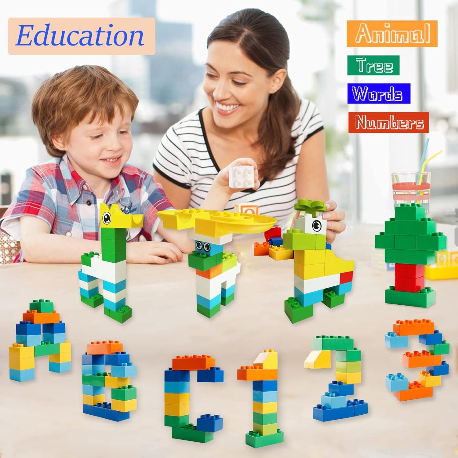 Klobroz Marble Run Building Blocks - 145 PCS STEM Toy Set thumbnail 5