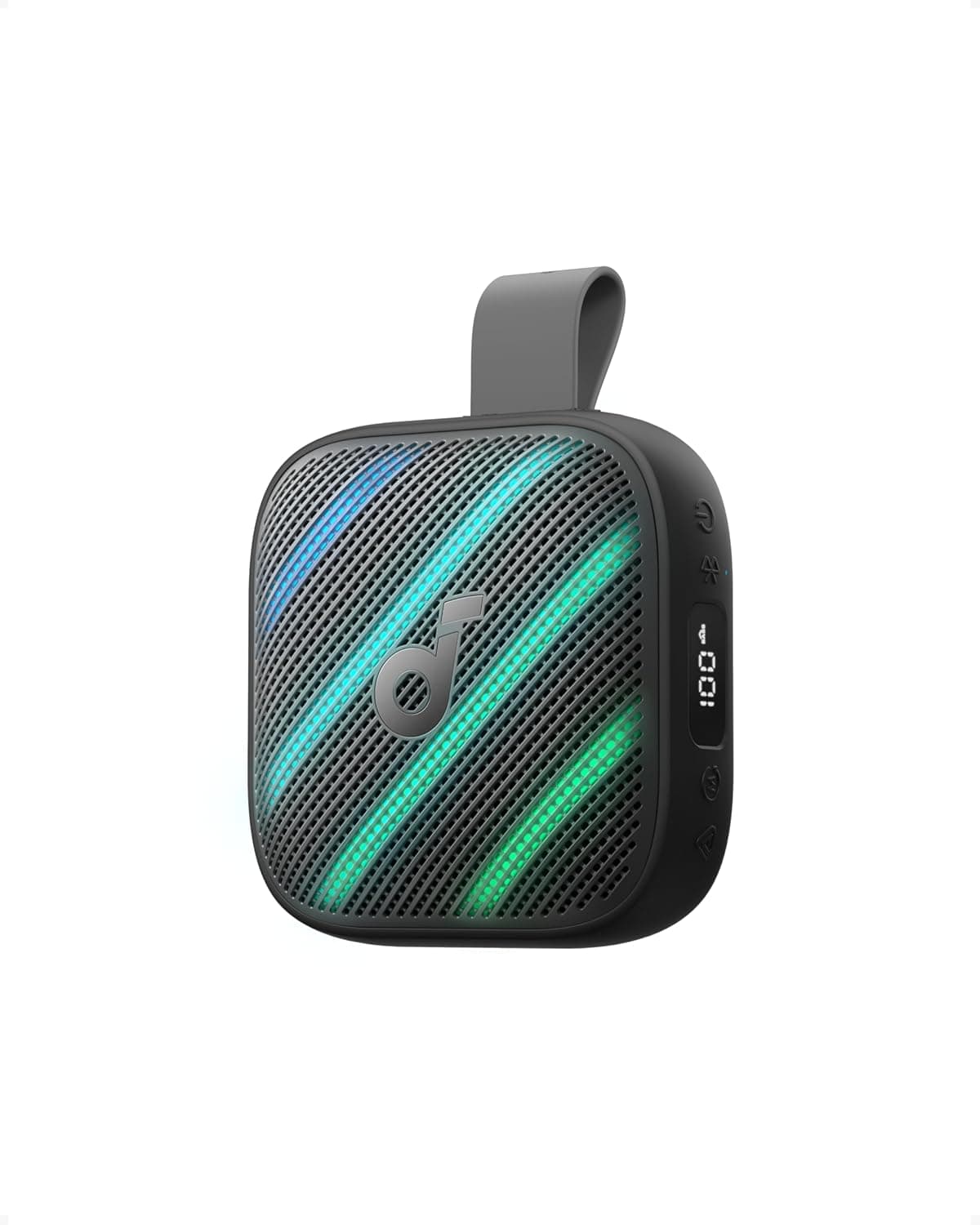 Soundcore Boom Go 3i Portable Bluetooth Speaker by Anker, 15W Punchy Sound, 24H Playtime, IP68, BassUp 2.0, Emergency Charging, Bluetooth 6.0, Waterproof Speaker for Hiking/Cycling/Camping (Black) : Electronics image 1