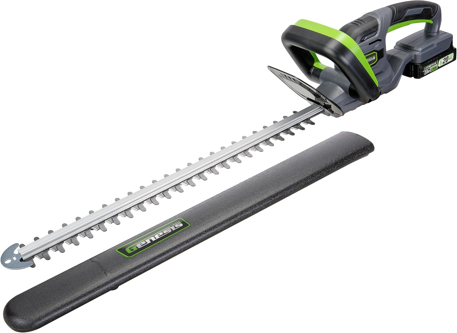 Genesis 20V Cordless Hedge Trimmer with 20" Steel Blade image 1
