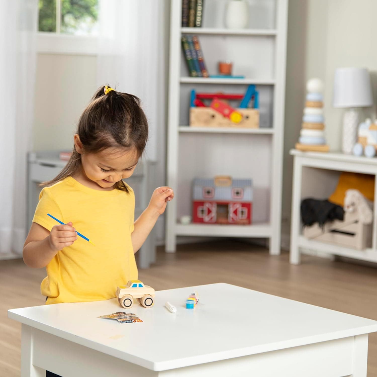 Melissa &amp; Doug Created by Me! Monster Truck Wooden Craft Kit : Melissa &amp; Doug: Toys &amp; Games thumbnail 5