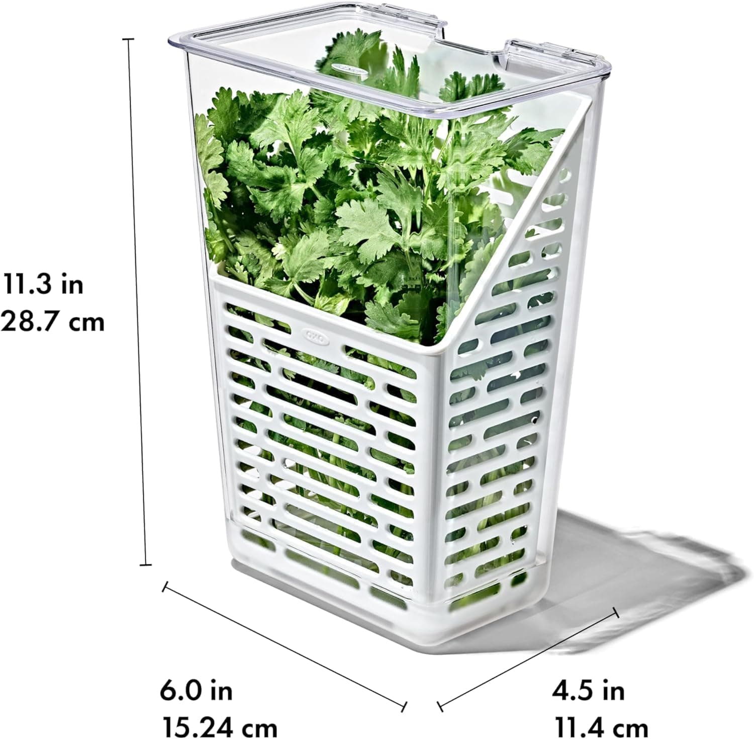 OXO Good Grips Produce Saver – Herb Keeper: Home &amp; Kitchen thumbnail 3