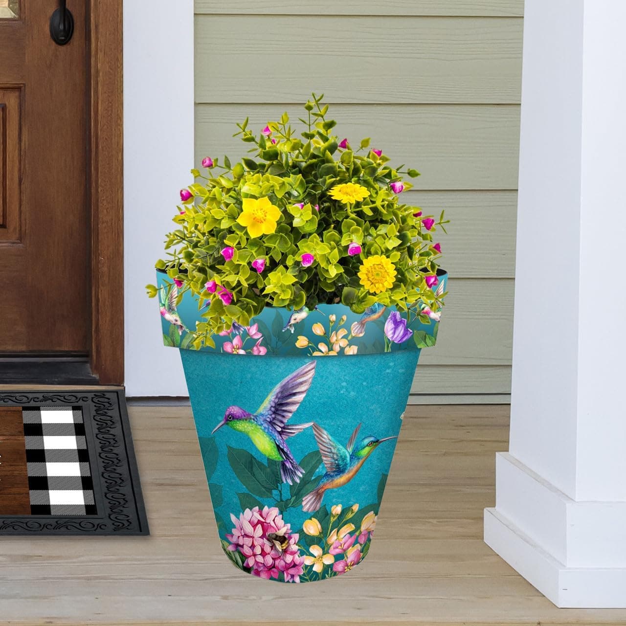Briarwood Lane Springtime Hummingbirds Large Planter : Patio, Lawn &amp; Garden thumbnail 2