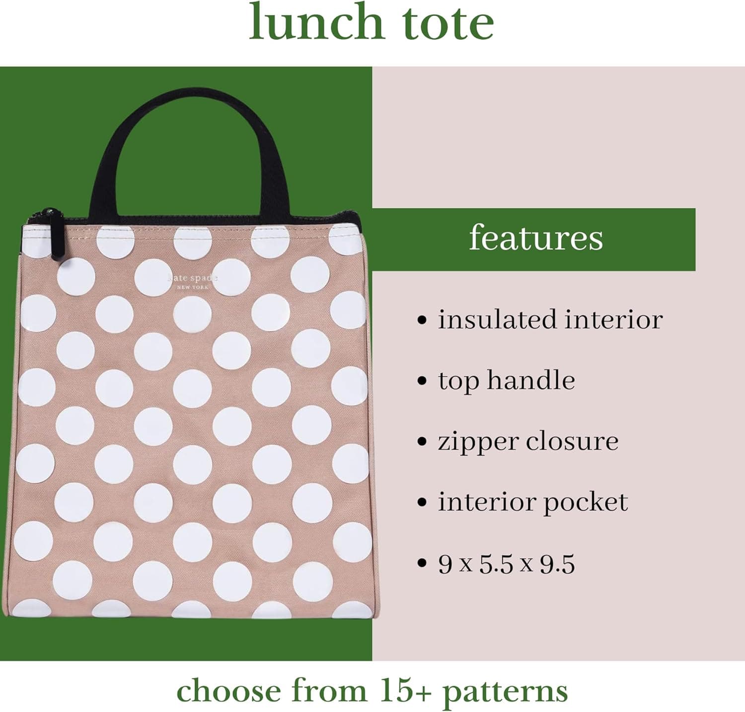 Kate Spade New York Jumbo Dot Lunch Tote thumbnail 2