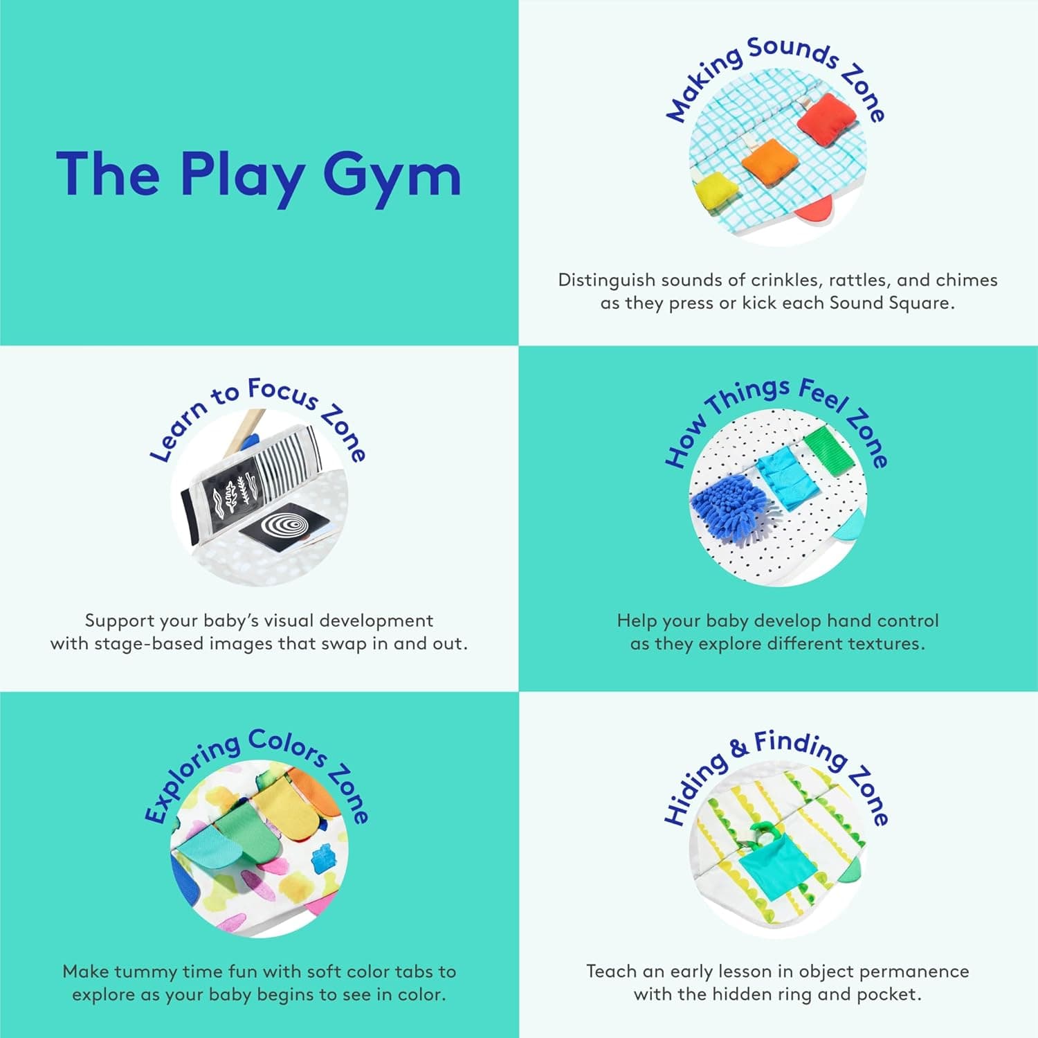 LOVEVERY The Play Gym - Award-Winning Developmental Activity Gym thumbnail 4