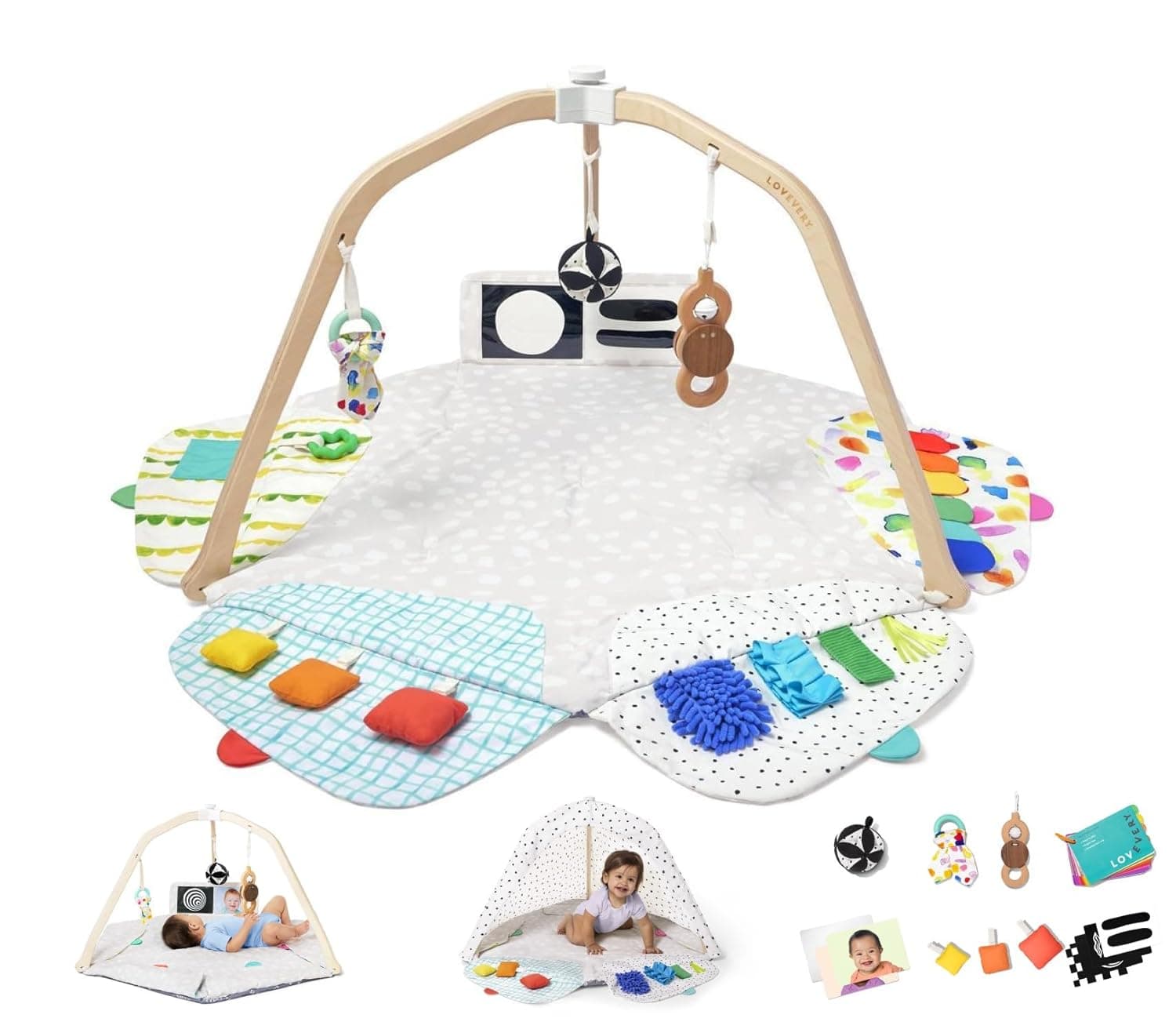LOVEVERY The Play Gym - Award-Winning Developmental Activity Gym image 1