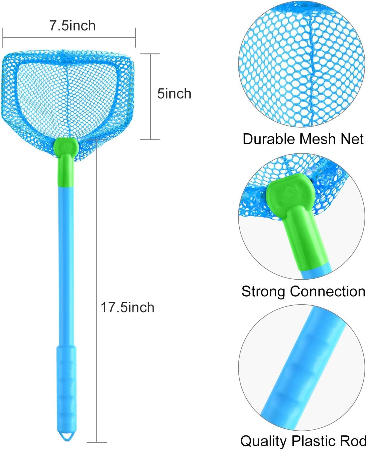 Coopay 4-Piece Butterfly Fishing Nets thumbnail 2