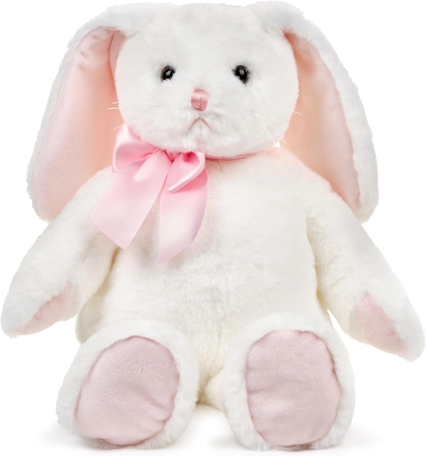 Bearington Loppy The Plush Bunny - 16" Pink Stuffed Bunny — Easter Gifts gift idea