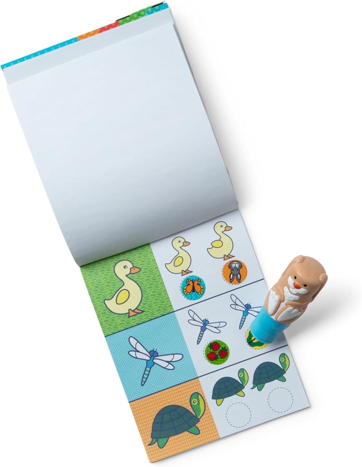 Melissa & Doug Bunny Sticker Activity Pad & Stamper Book thumbnail 4