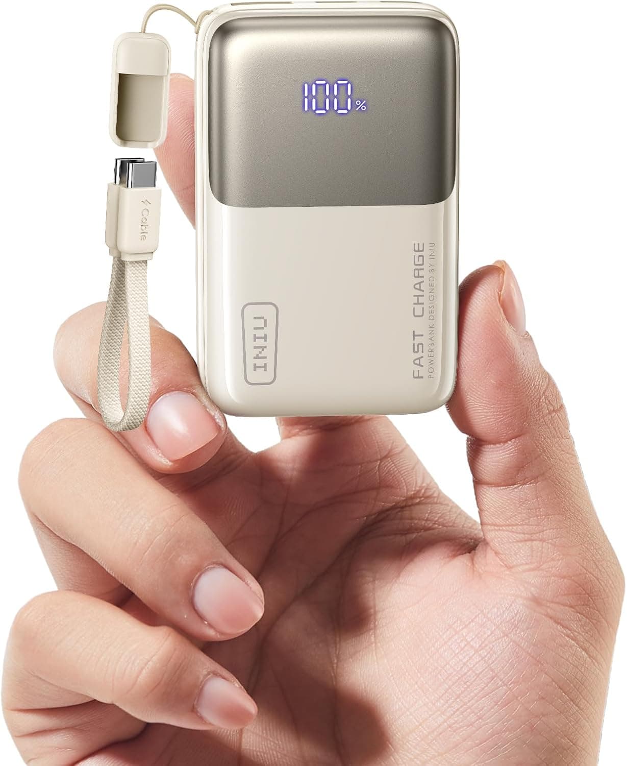 INIU Pocket Size Portable Charger, Ultra Small 10000mAh 45W PD Power Bank, Fast Charging Battery Pack, Travel Essentials Powerbank for iPhone 17 16 Pro Air, Xiaomi 17 Pro Max 16 15 14, S24 etc : Cell Phones &amp; Accessories — Spring Gift Ideas gift idea