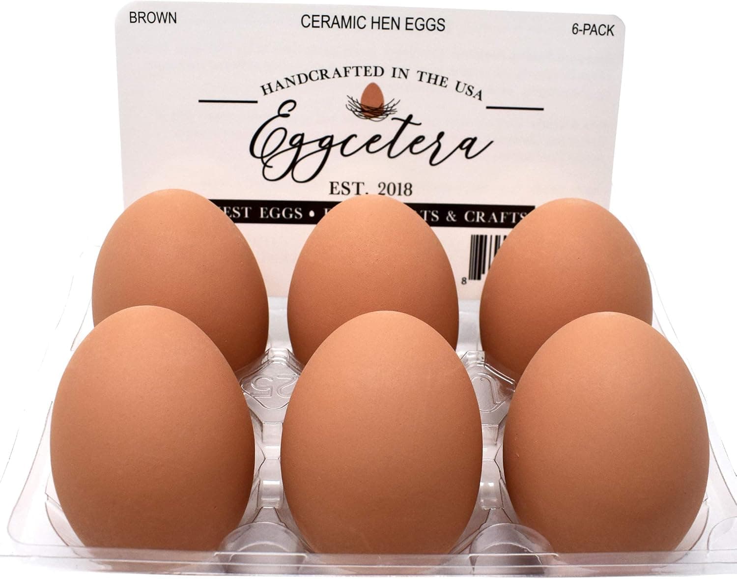 Eggcetera Ceramic Nest Eggs 6-Pack (Pastel) thumbnail 5