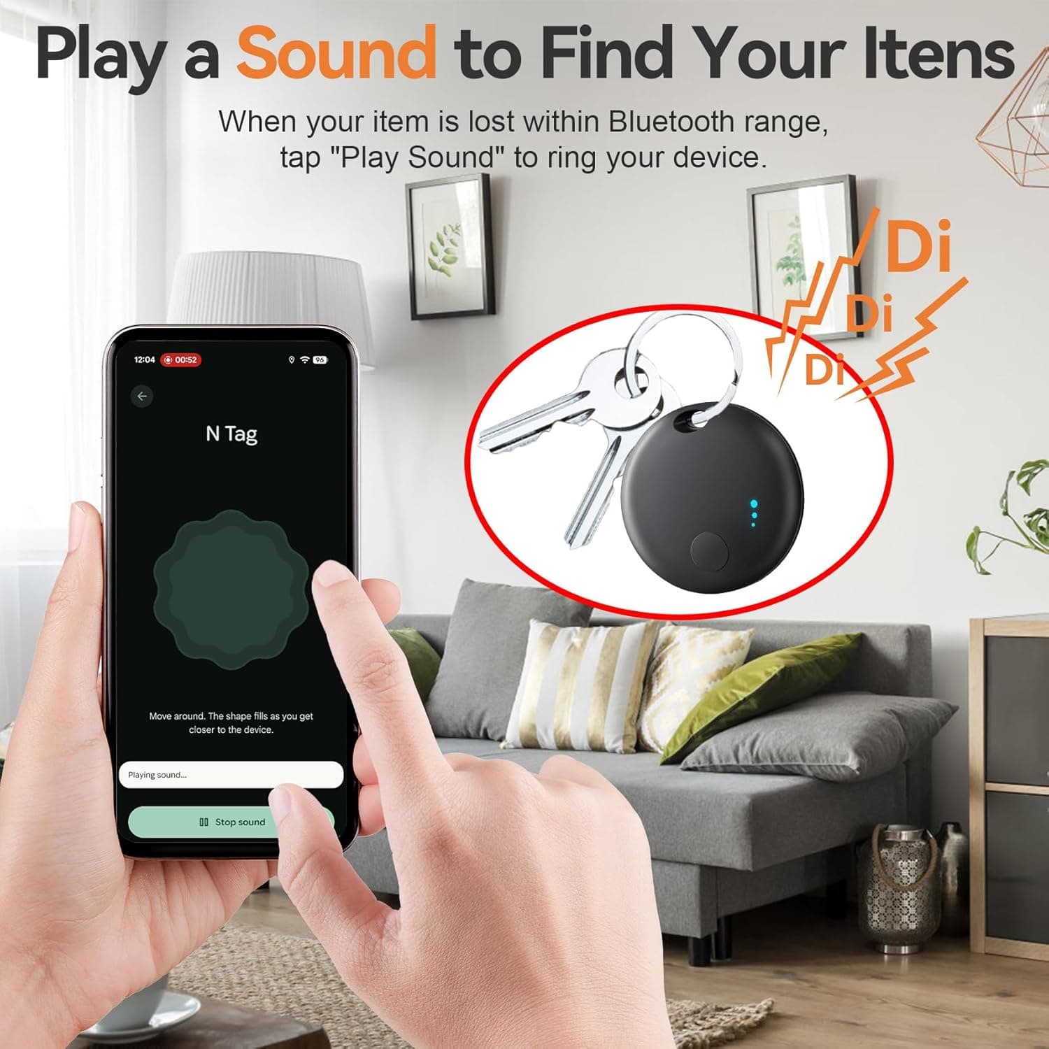 Air Tracker Tags 4-Pack for Android thumbnail 3