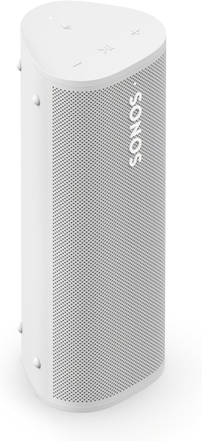 Sonos Roam 2 Portable Waterproof Bluetooth Speaker - White image 1