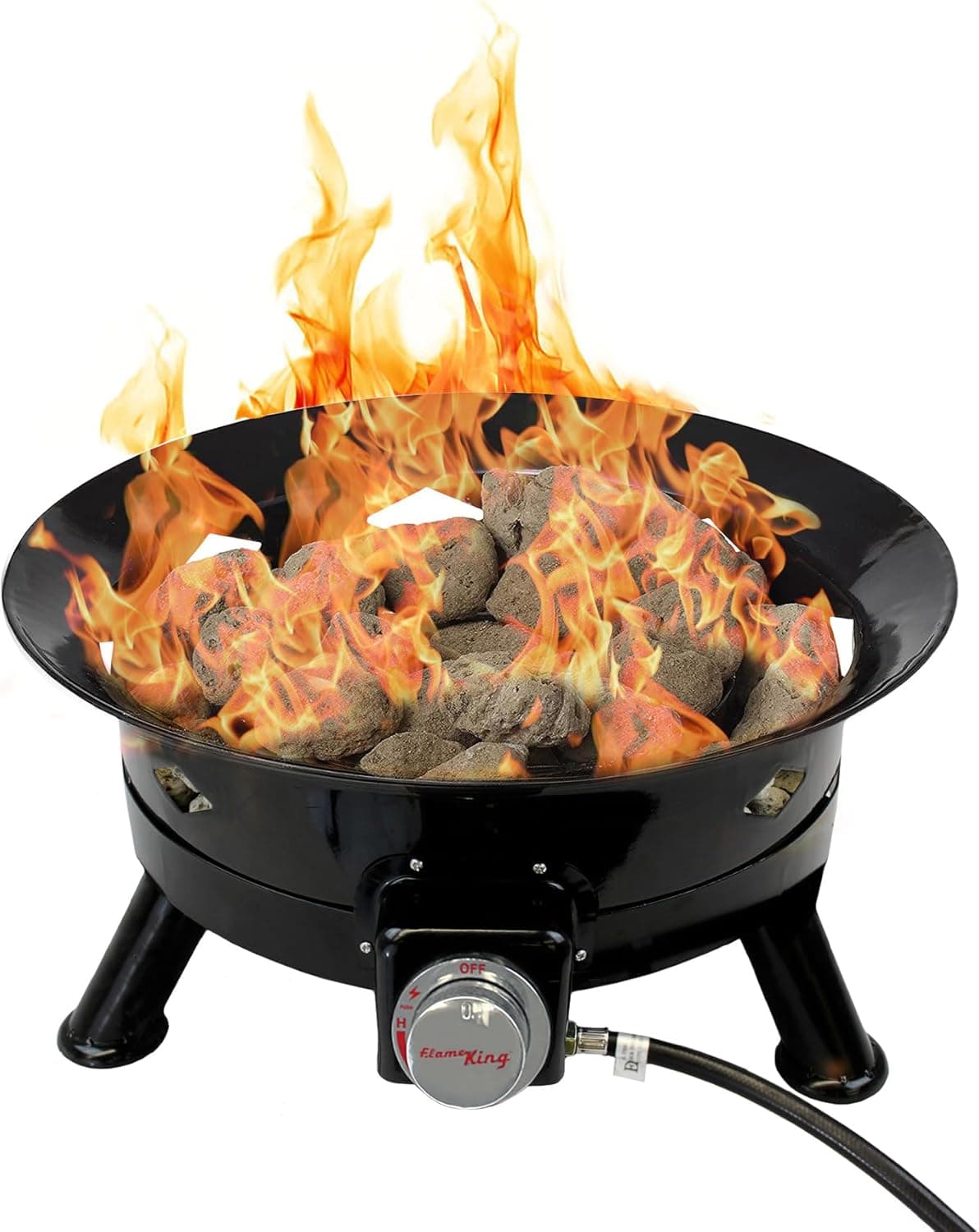 Flame King Smokeless Propane Fire Pit - 24-inch Portable Firebowl — Spring Gift Ideas gift idea