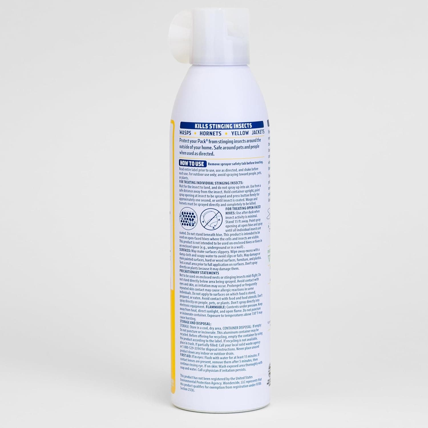 Wondercide Wasp and Hornet Killer Aerosol Spray - 2 Pack thumbnail 2