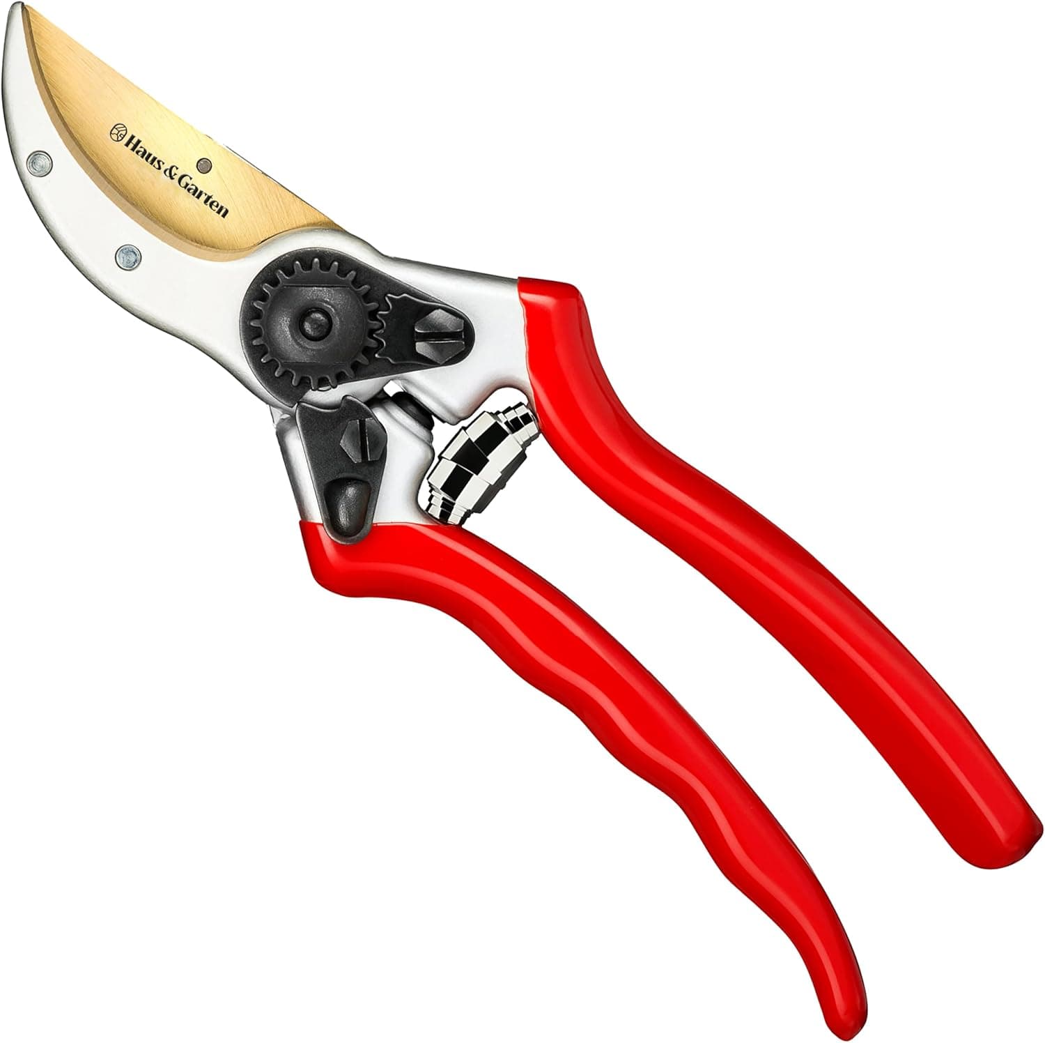Haus &amp; Garten ClassicPRO 8.5" Professional Premium Titanium Bypass Pruning Shears - Use As Pruners, Garden Shears, Heavy Duty Handheld Pruning Shears For Gardening, Clippers, Pruner Scissor Tool : Patio, Lawn &amp; Garden image 1