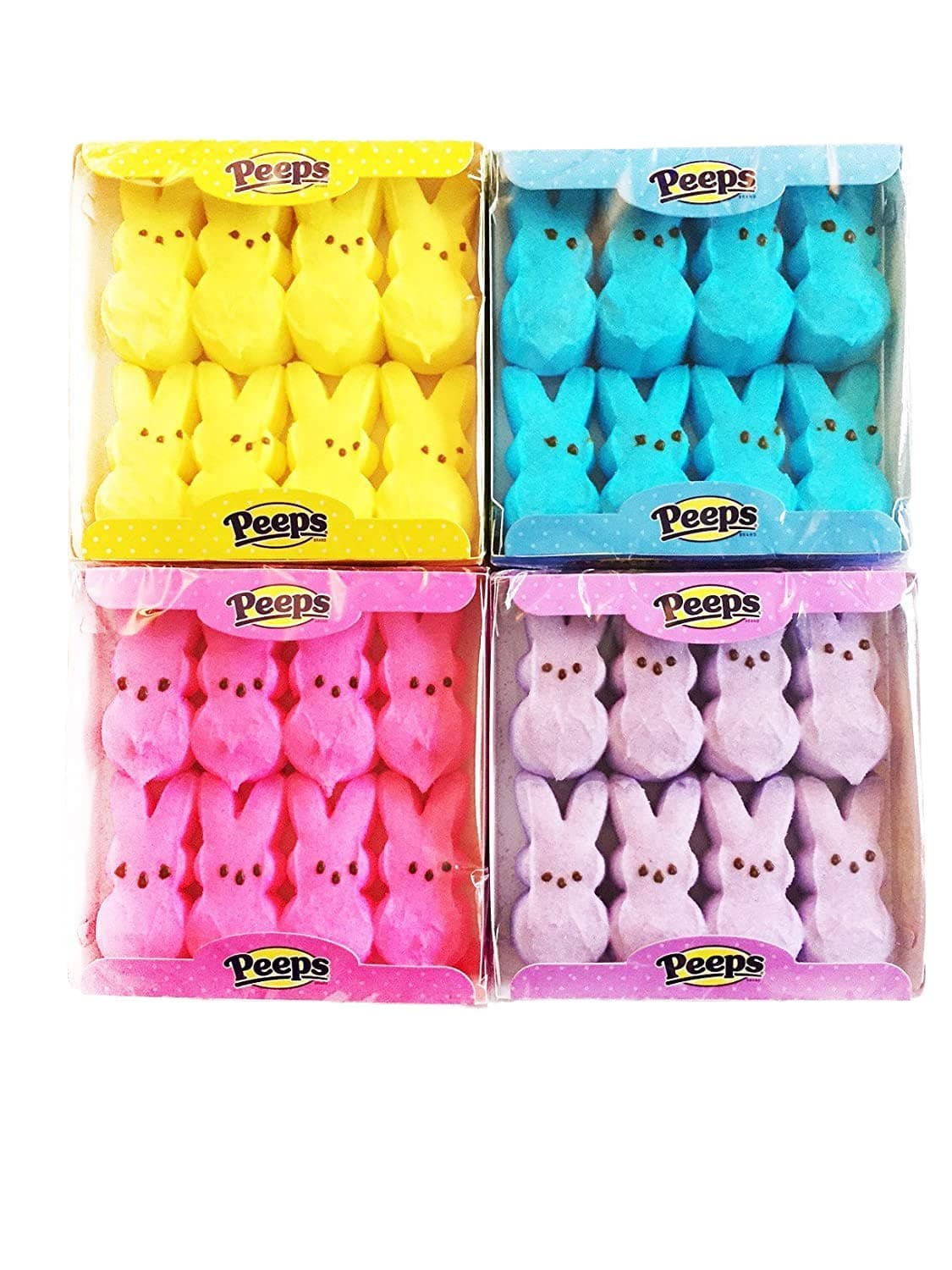 Peeps Marshmallow Easter Bunnies Bundle - 4 Colors — Easter Gifts gift idea