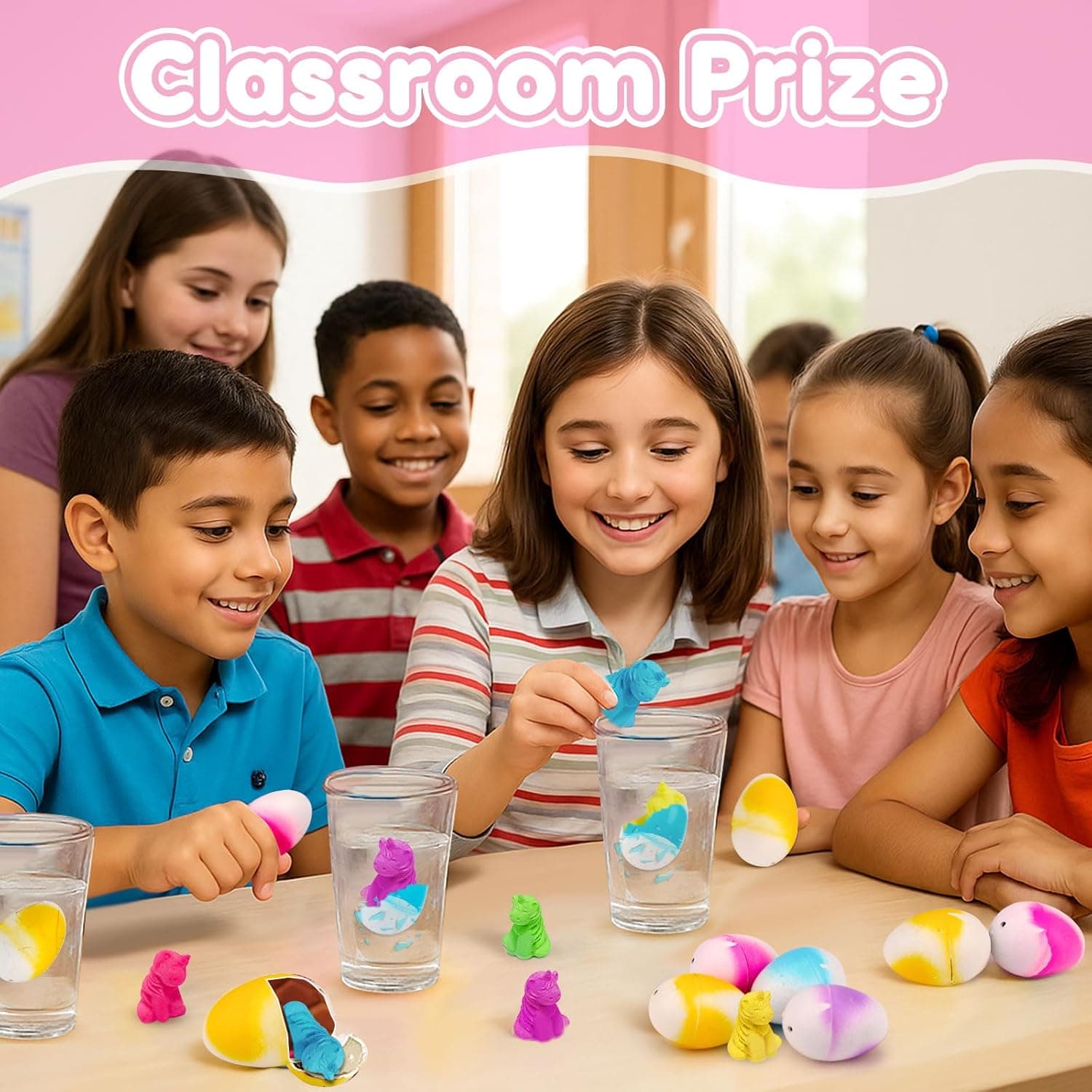 48 Pack Hatching Unicorn Eggs Party Favors thumbnail 5