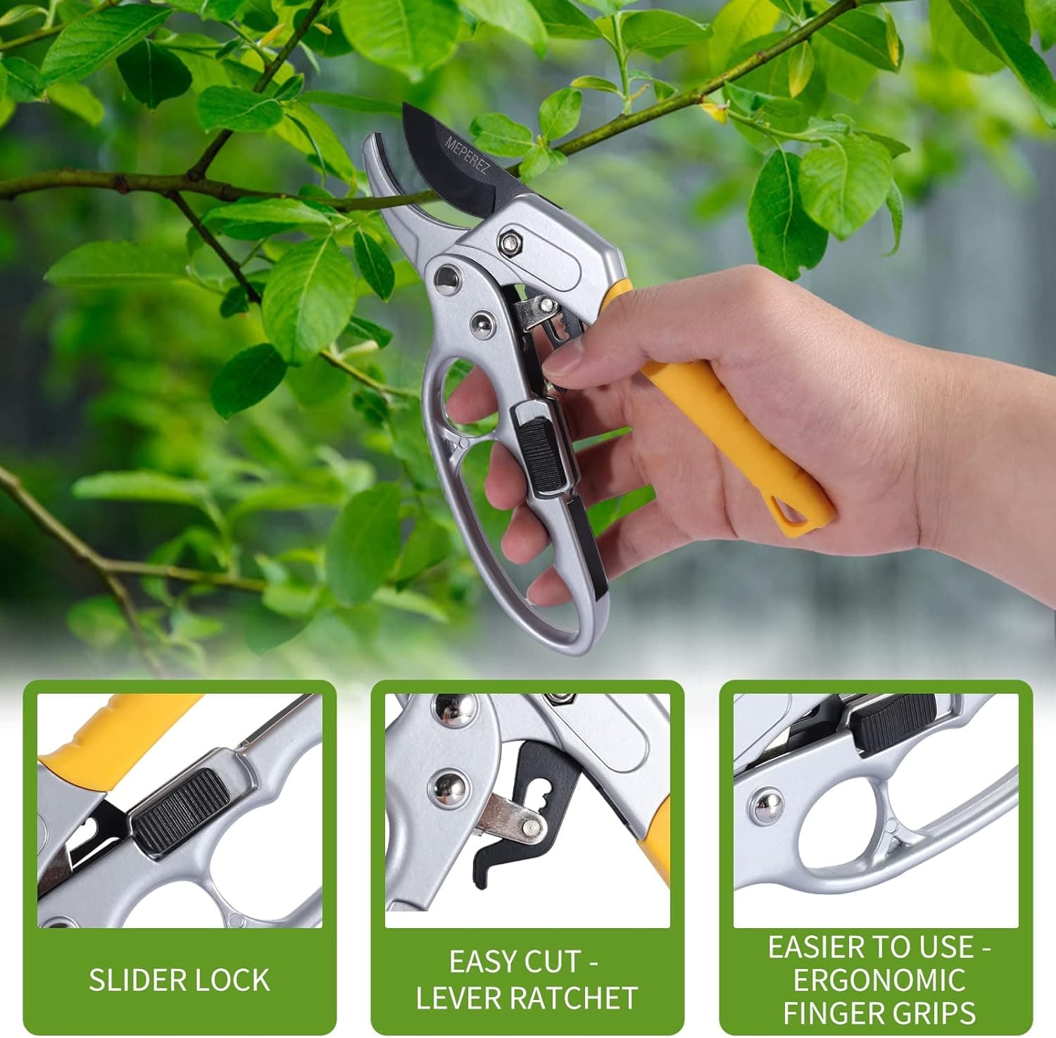 MEPEREZ Premium Germany Pruning Shears thumbnail 5