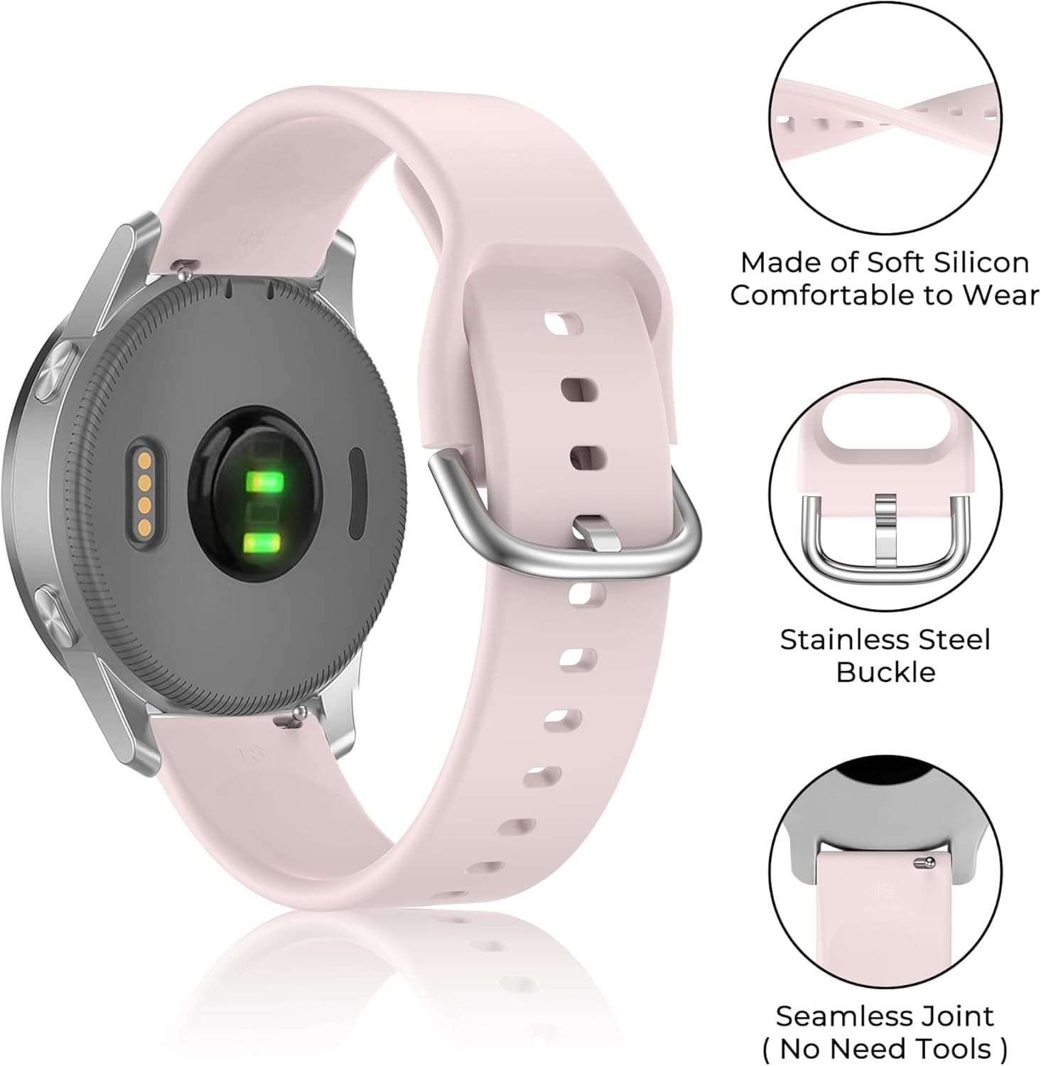 Mugust Silicone Bands for Fossil Women thumbnail 2