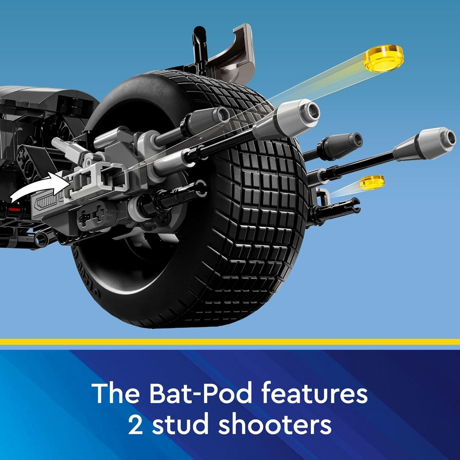 LEGO DC Batman Construction Figure & The Bat-Pod Bike thumbnail 5