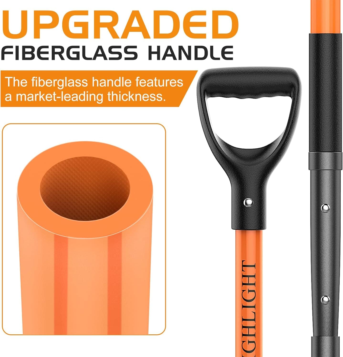 HIGHLIGHT 10-Tine Wide Head Pitch Fork with Fiberglass Handle thumbnail 4