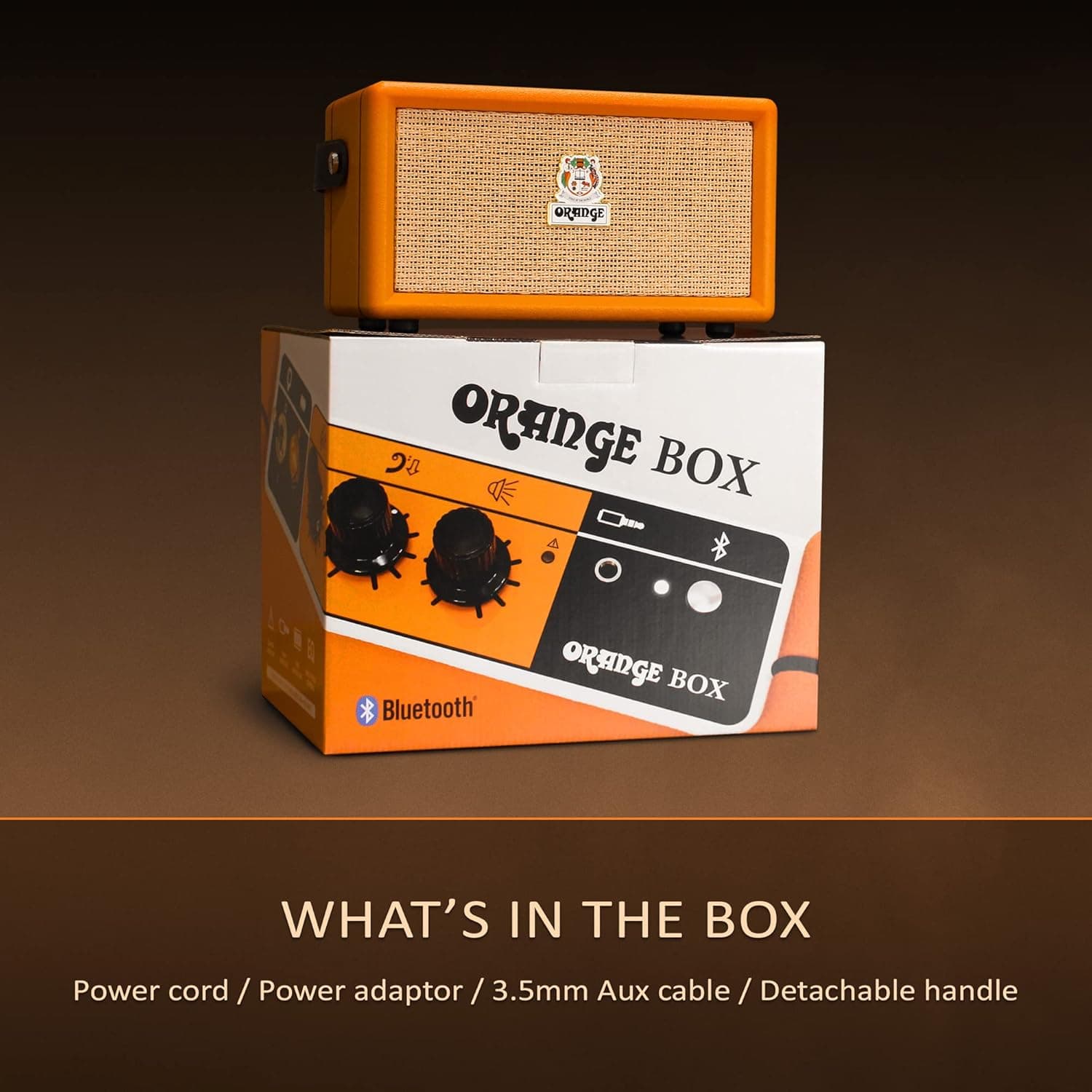 Orange Box Portable Bluetooth Speaker thumbnail 4