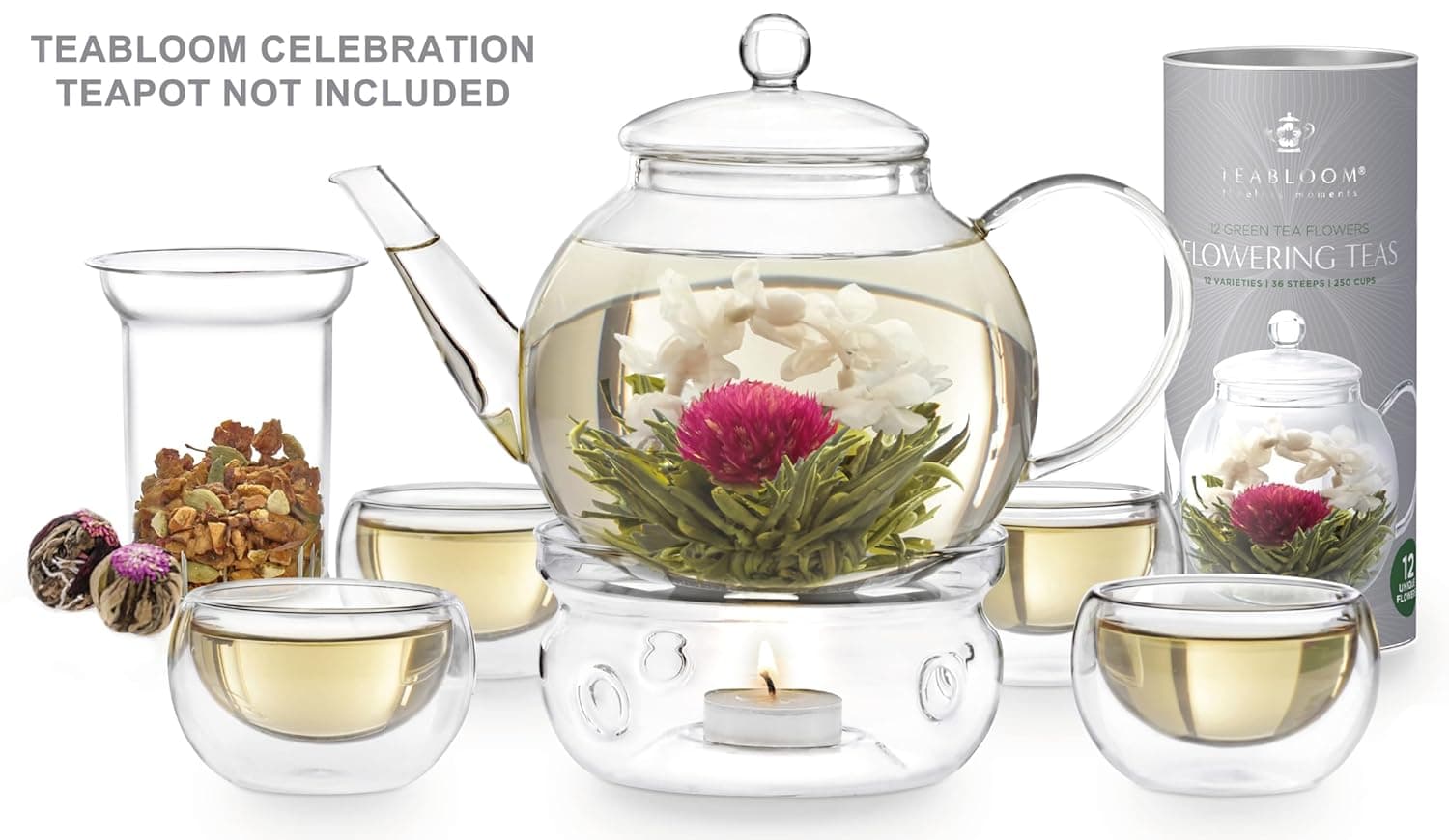 Teabloom Flowering Tea - 12 Unique Varieties thumbnail 4