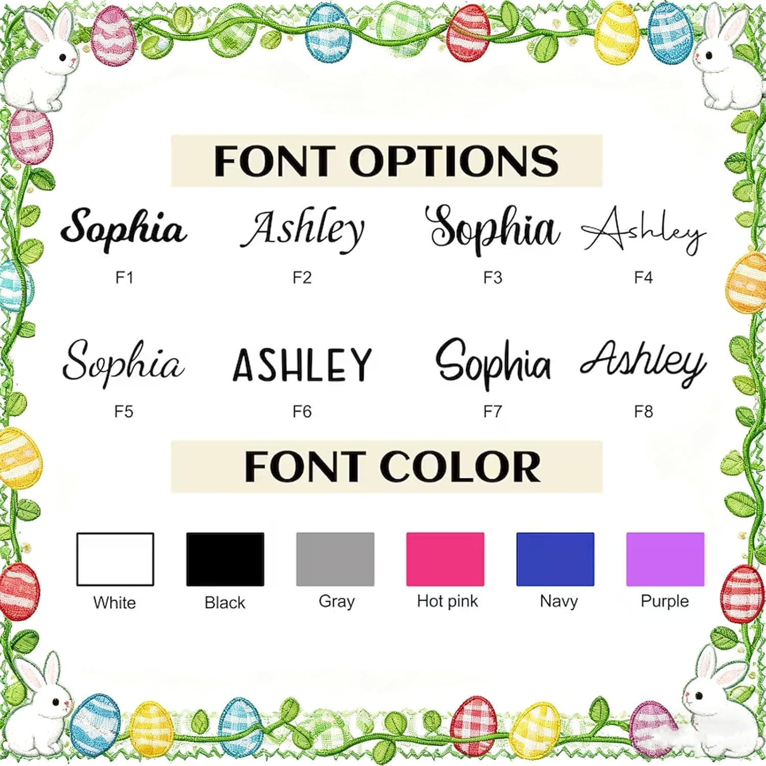 Personalized Easter Bunny Letter Pillow thumbnail 5