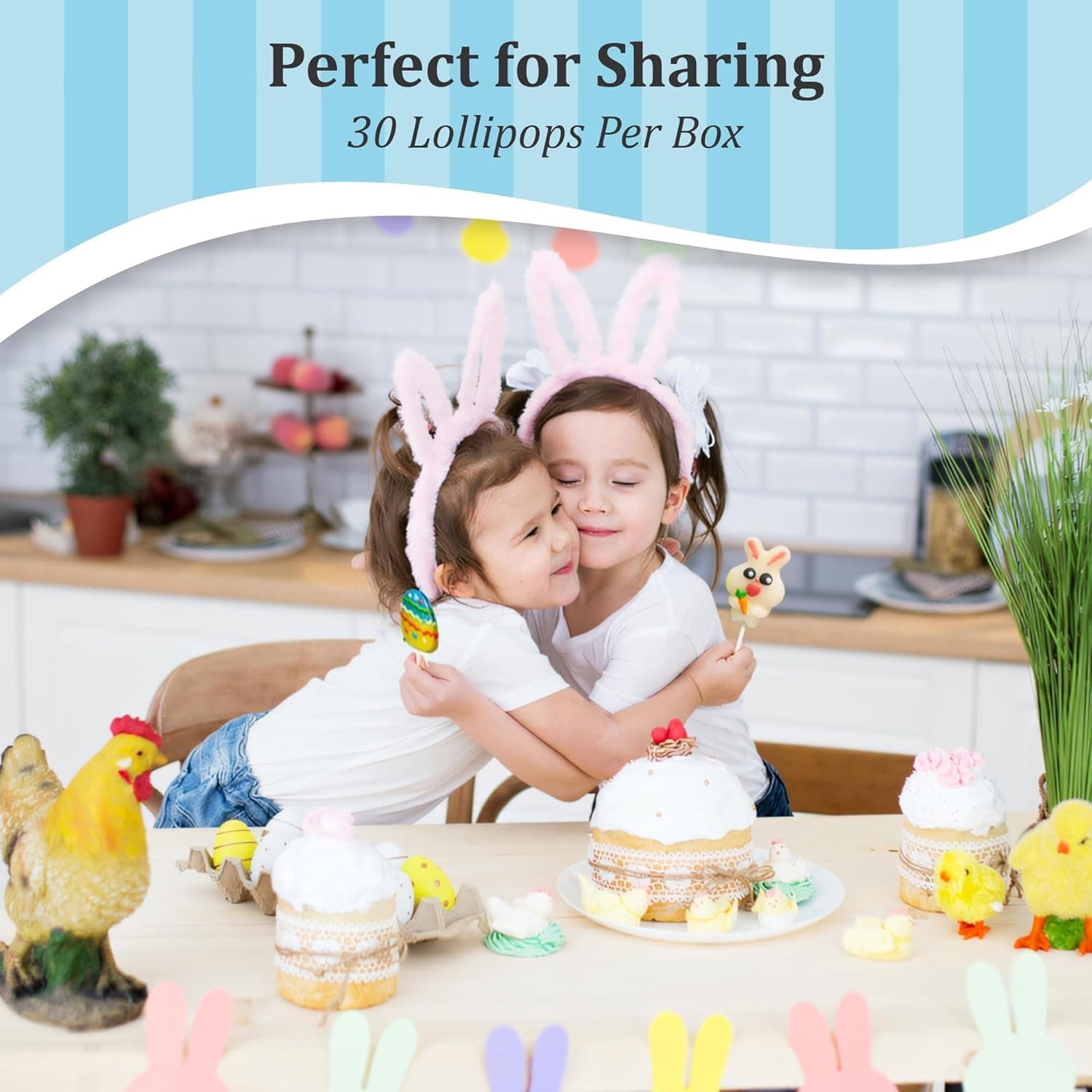 Fusion Select Easter Lollipops - Assorted Bunny & Carrot Shaped Candy thumbnail 3