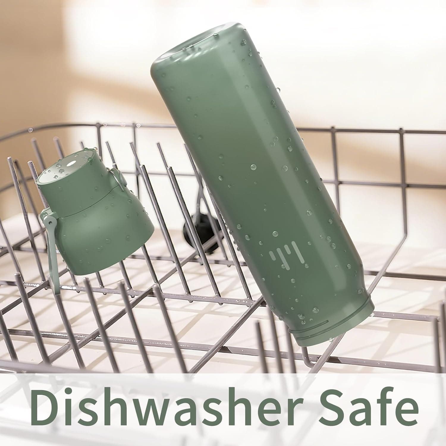 Levore 26oz Clear Water Bottle with One-Hand Flip Lid thumbnail 4