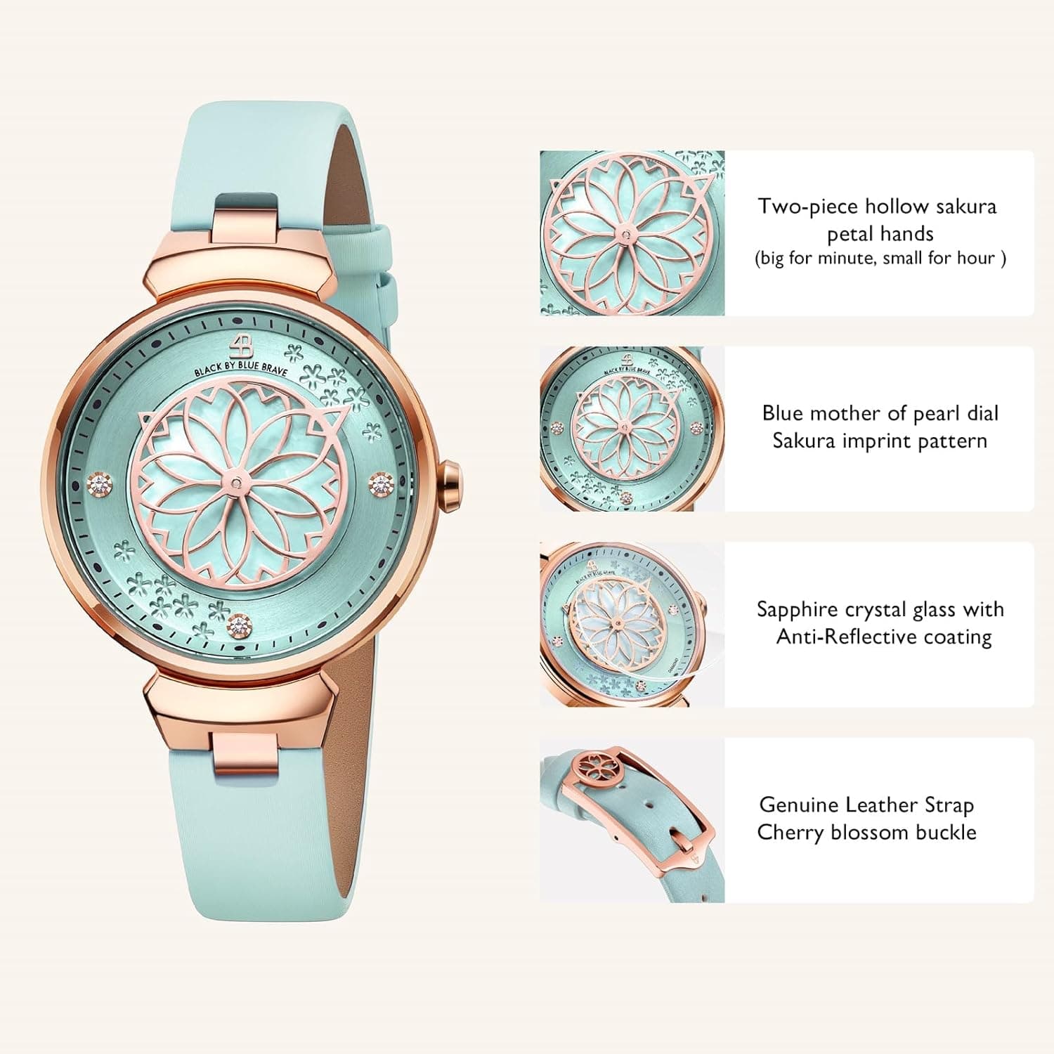 Women Watches Cherry Blossom Women thumbnail 2