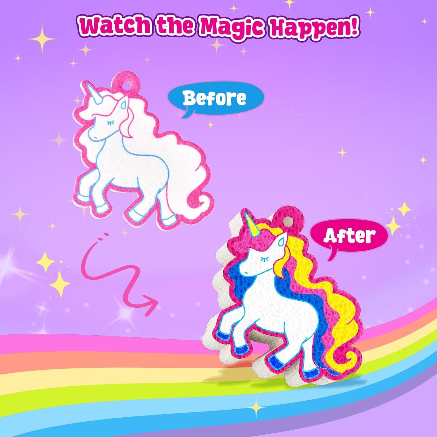 JoyCat Art Kit - 3D DIY Foam Texture Painting Kit thumbnail 3