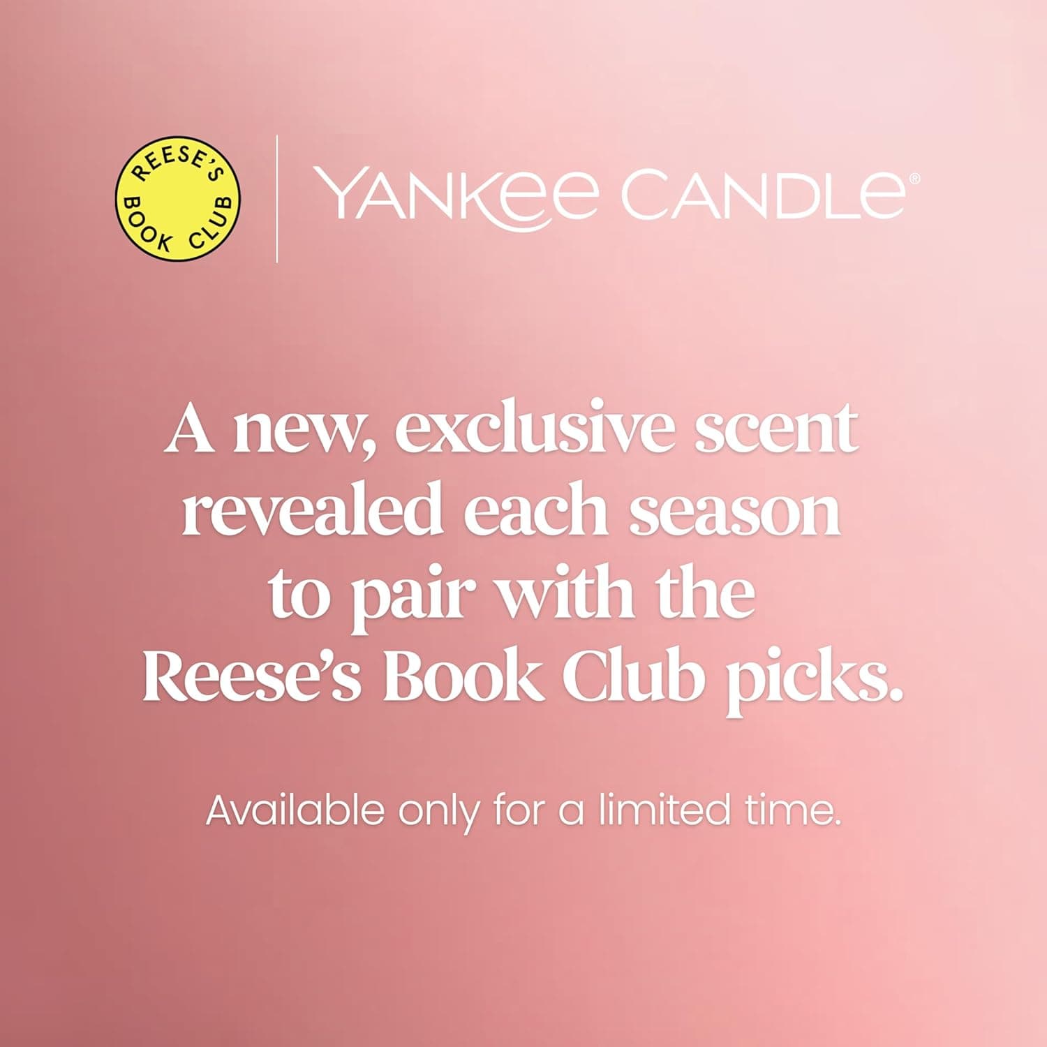 Yankee Candle x Reese's Book Club A Fresh Chapter Spring Scented Candle thumbnail 5