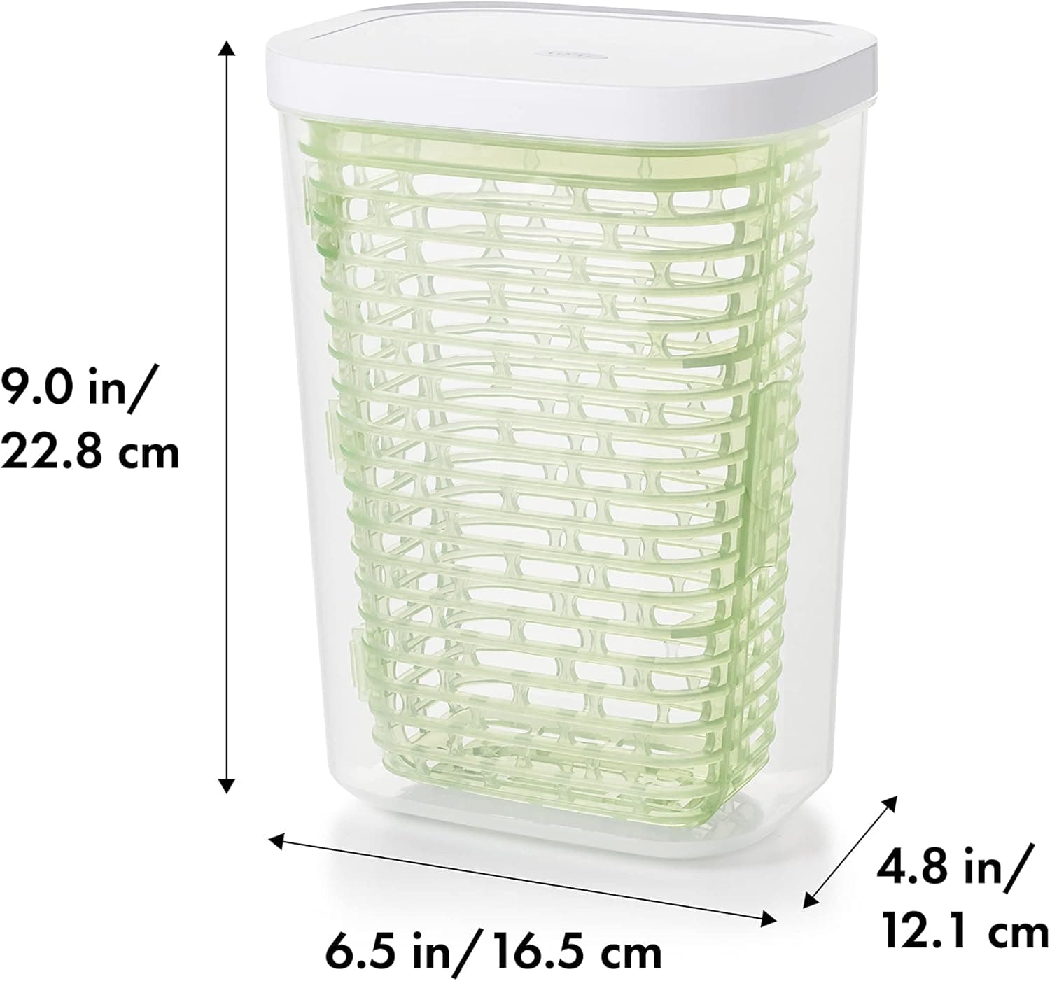 OXO Good Grips Greensaver Herb Keeper - 2.8 Qt : Home &amp; Kitchen thumbnail 2