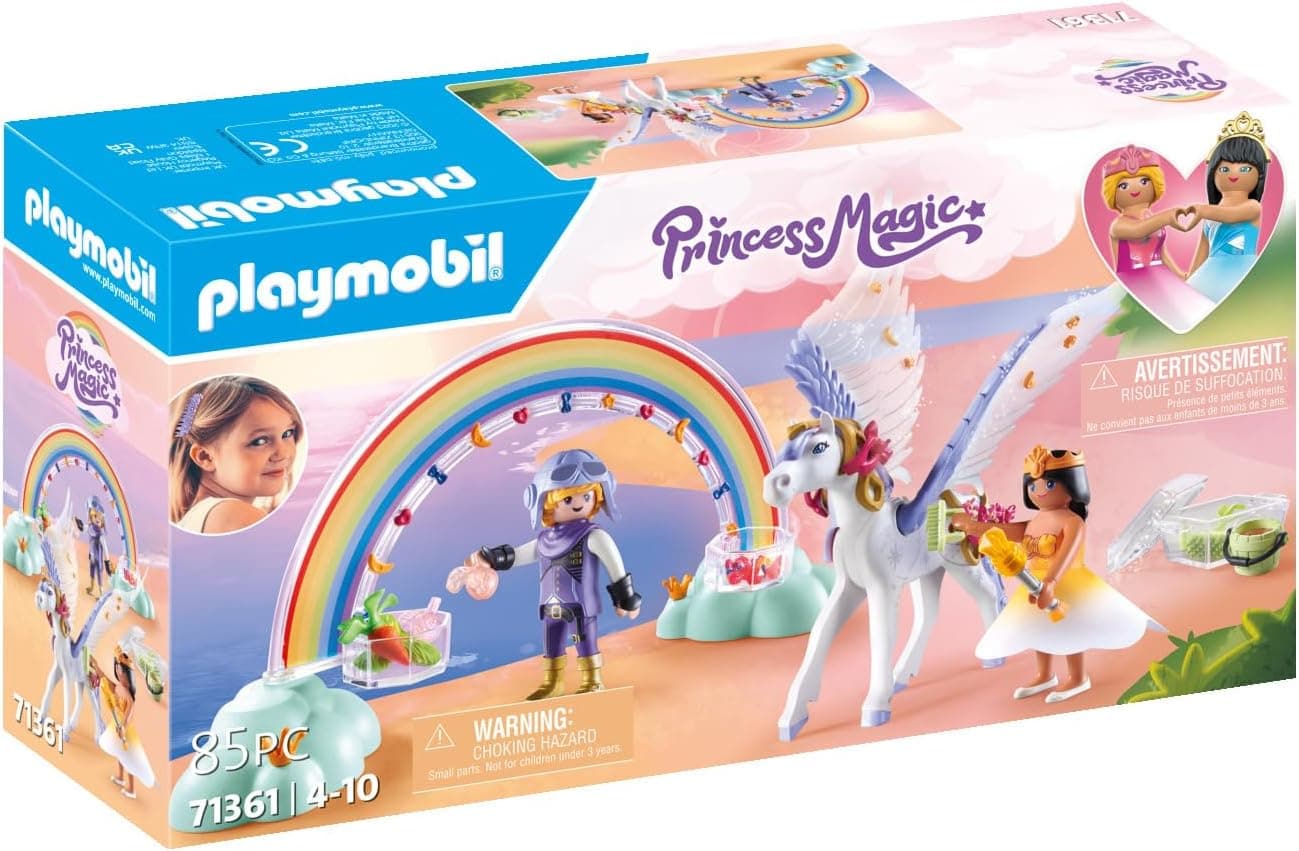 Playmobil Pegasus with Rainbow in The Clouds thumbnail 2