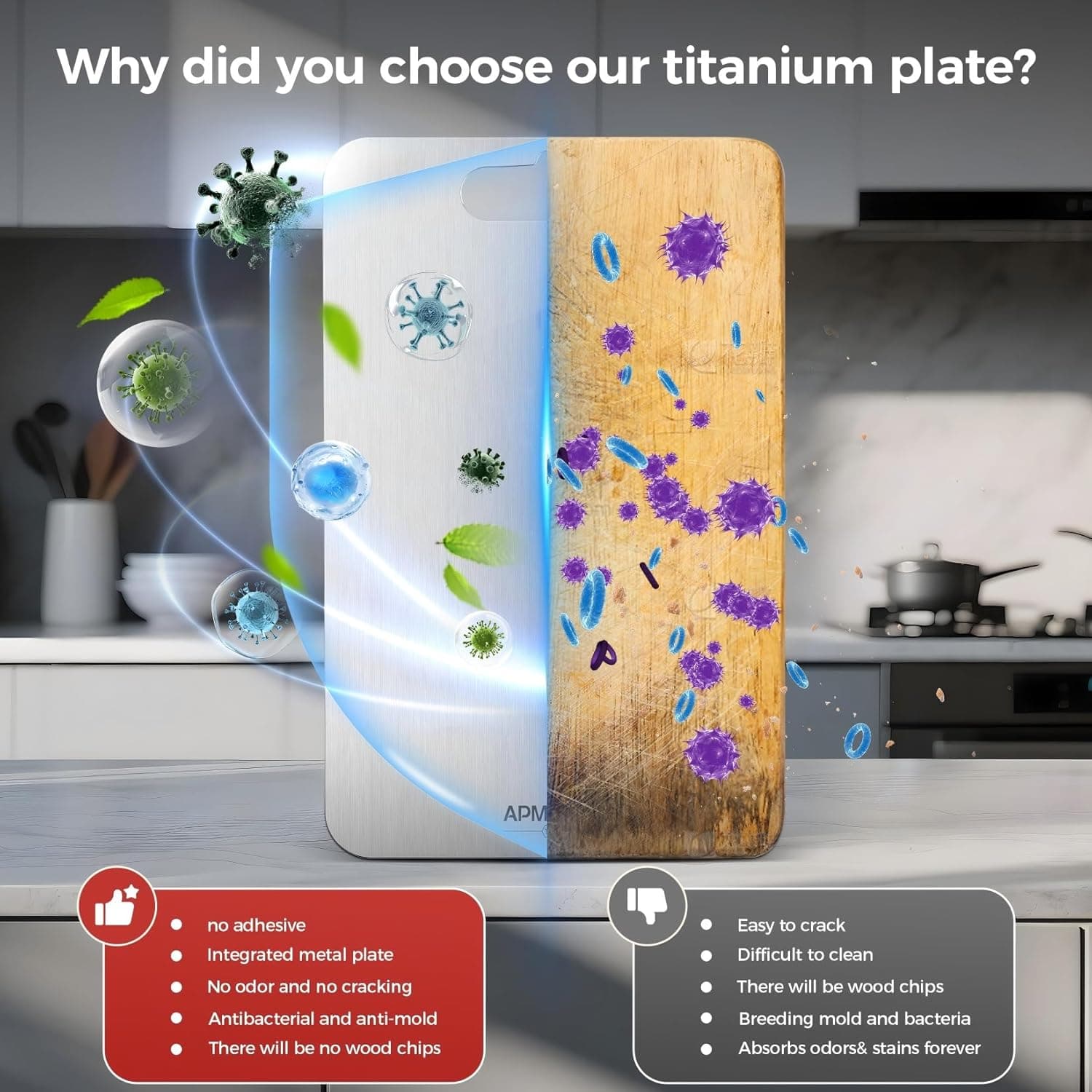 Titanium Cutting Board Set of 3 thumbnail 3