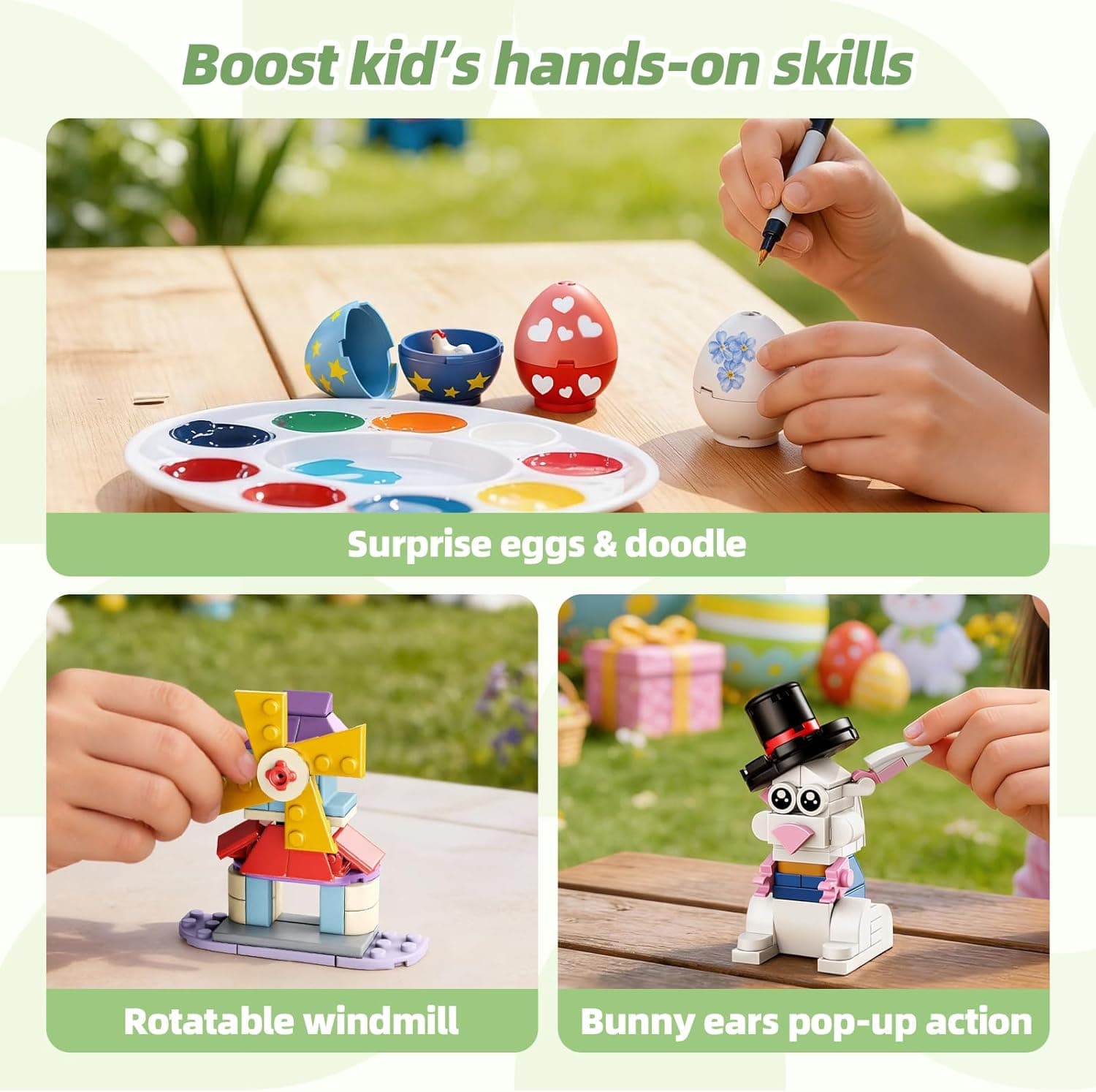 Wise Block Farm Building Set - 485 Pieces thumbnail 4