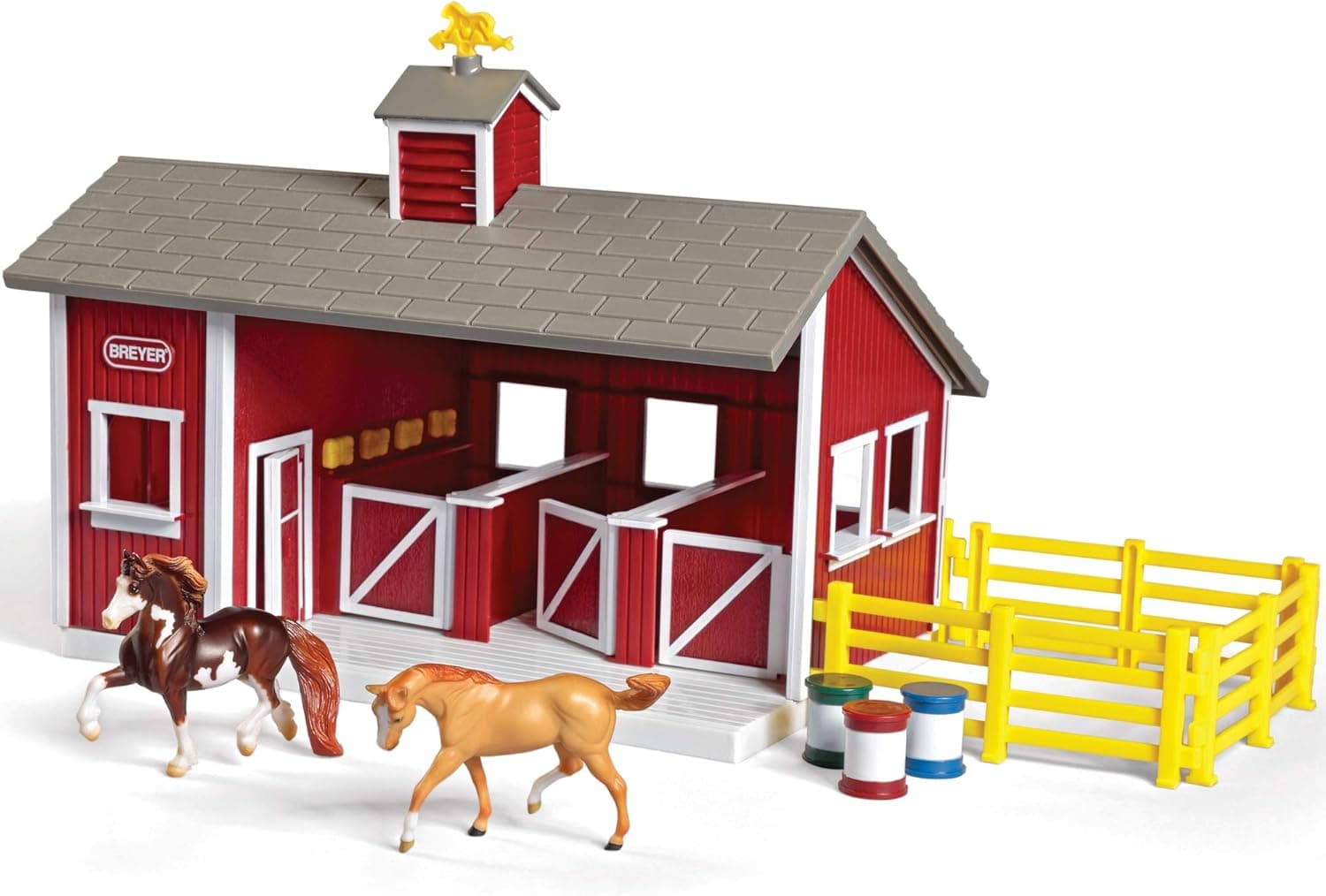 Breyer Stablemates Red Stable Set view 1