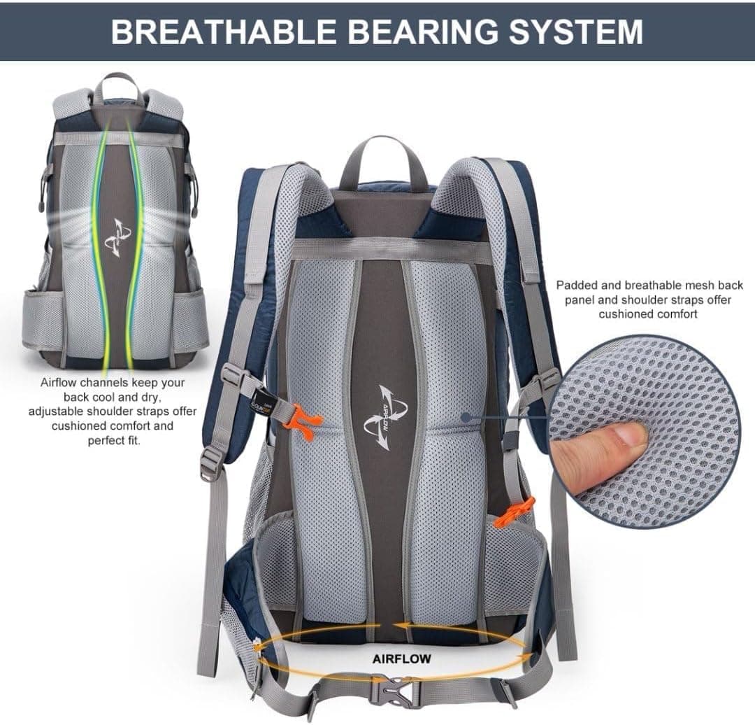 MOUNTAINTOP 25L/40L Hiking Backpack thumbnail 5