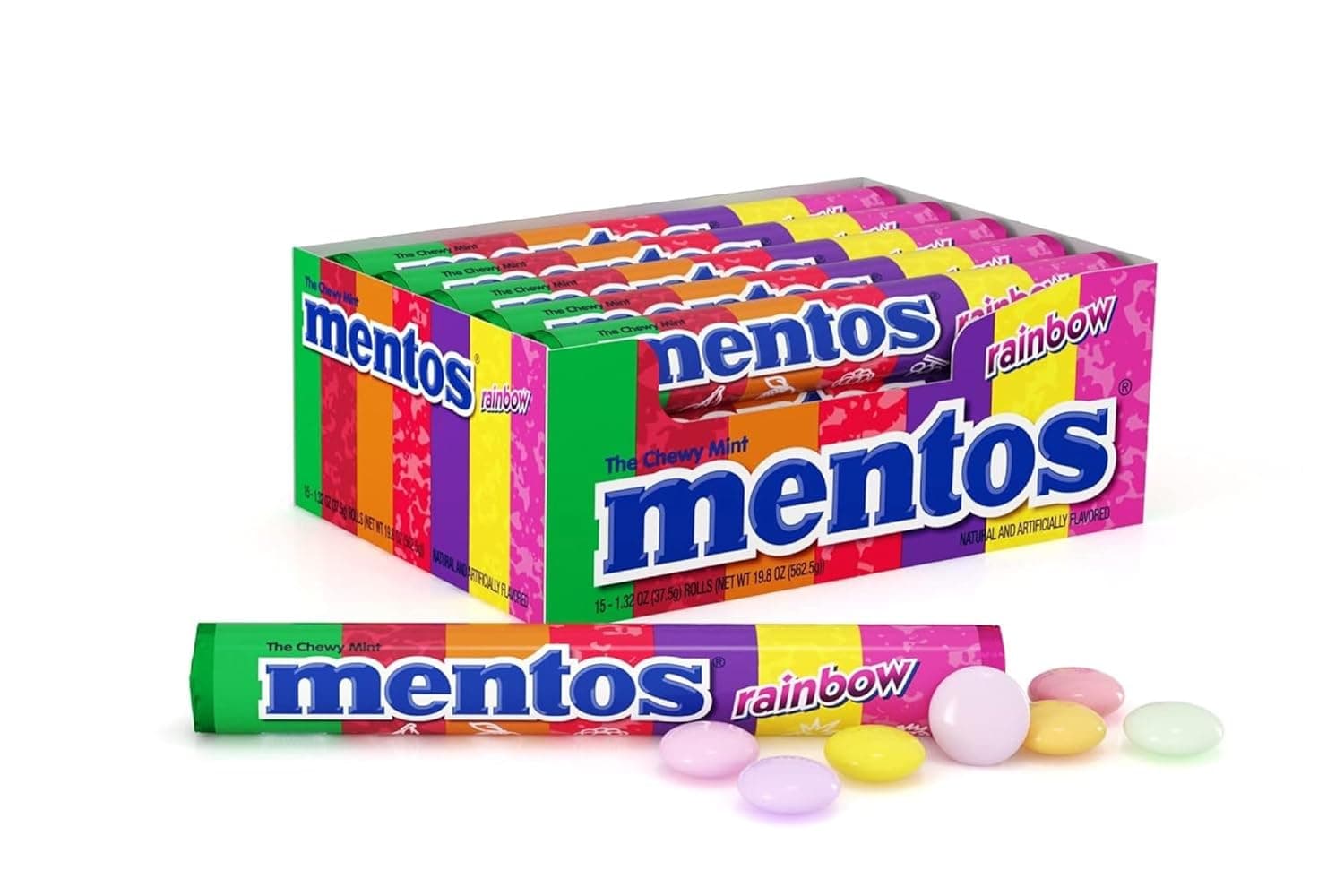 Mentos Chewy Mint Candy Roll Party Pack (15 Count) thumbnail 4