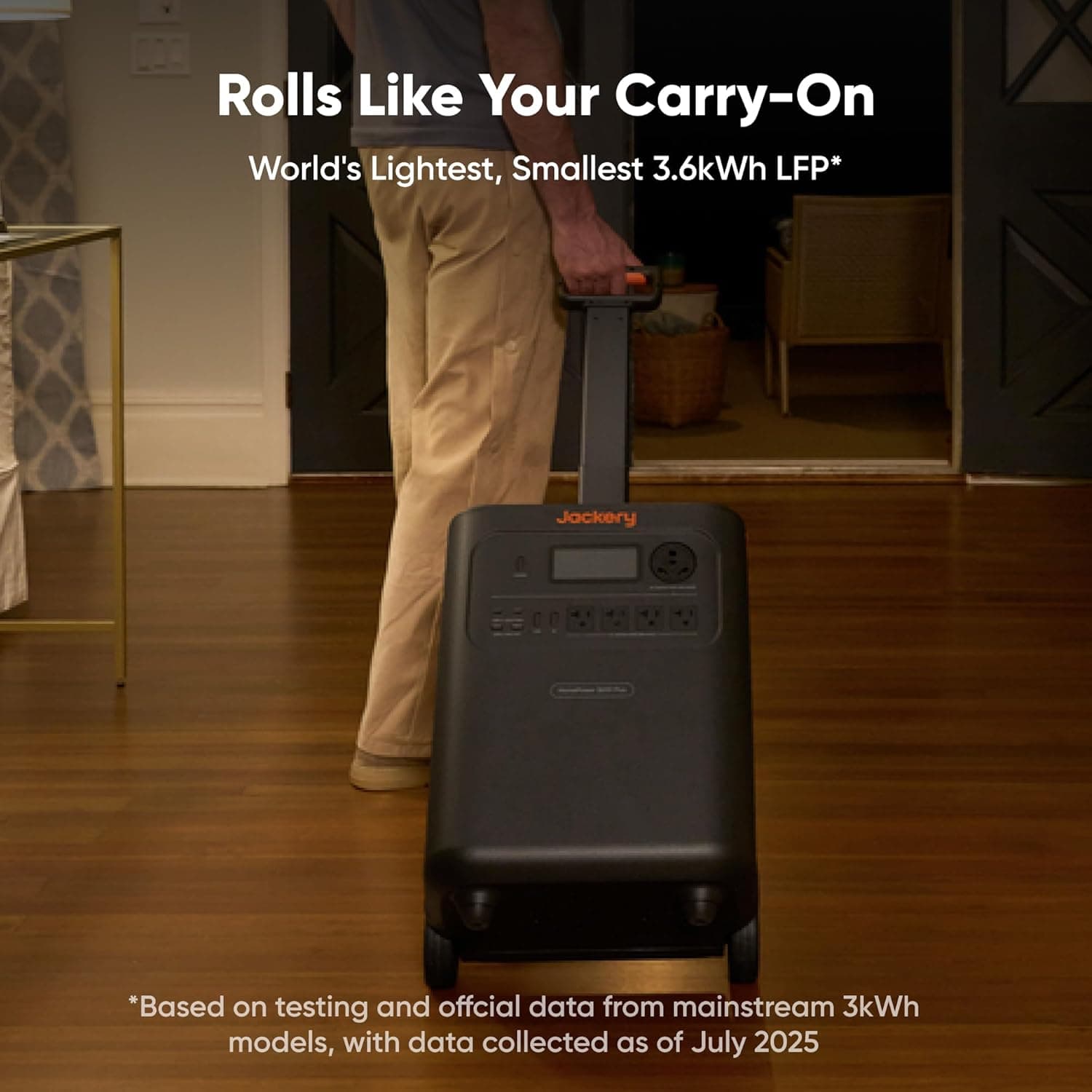 Jackery HomePower 3600 Plus Portable Power Station, 3600W AC Output, 3584Wh LFP Solar Generator, Expandable up to 21kWh, Essential Home Backup for Home Use, Emergencies, RV (Solar Panel Optional) : Patio, Lawn &amp; Garden thumbnail 4