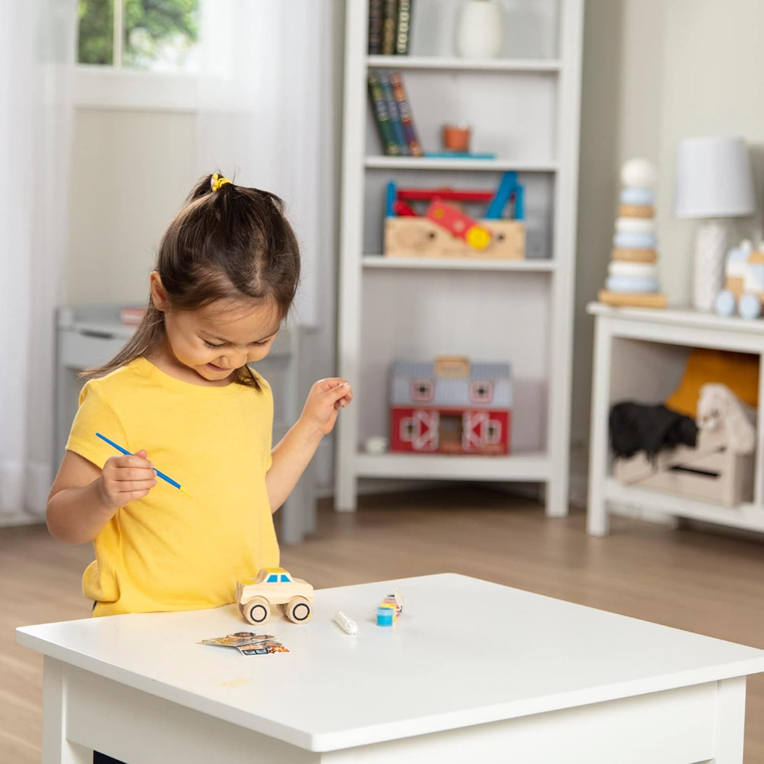 Melissa &amp; Doug Created by Me! Monster Truck Wooden Craft Kit : Melissa &amp; Doug: Toys &amp; Games thumbnail 3