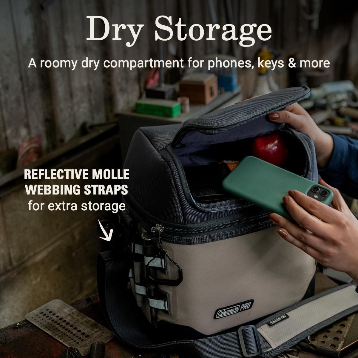 Coleman Pro 16-Can Premium Soft Cooler Lunchbox thumbnail 3