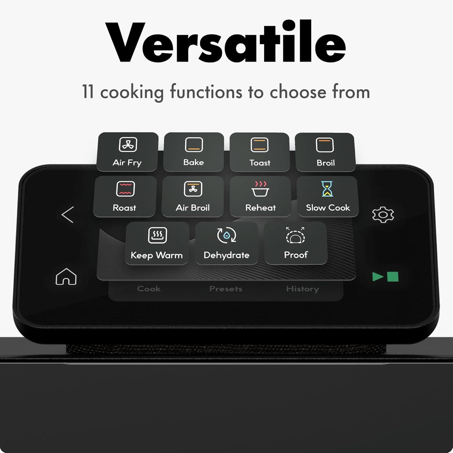 CHEF iQ MiniOven Smart Toaster Oven Air Fryer Combo thumbnail 4