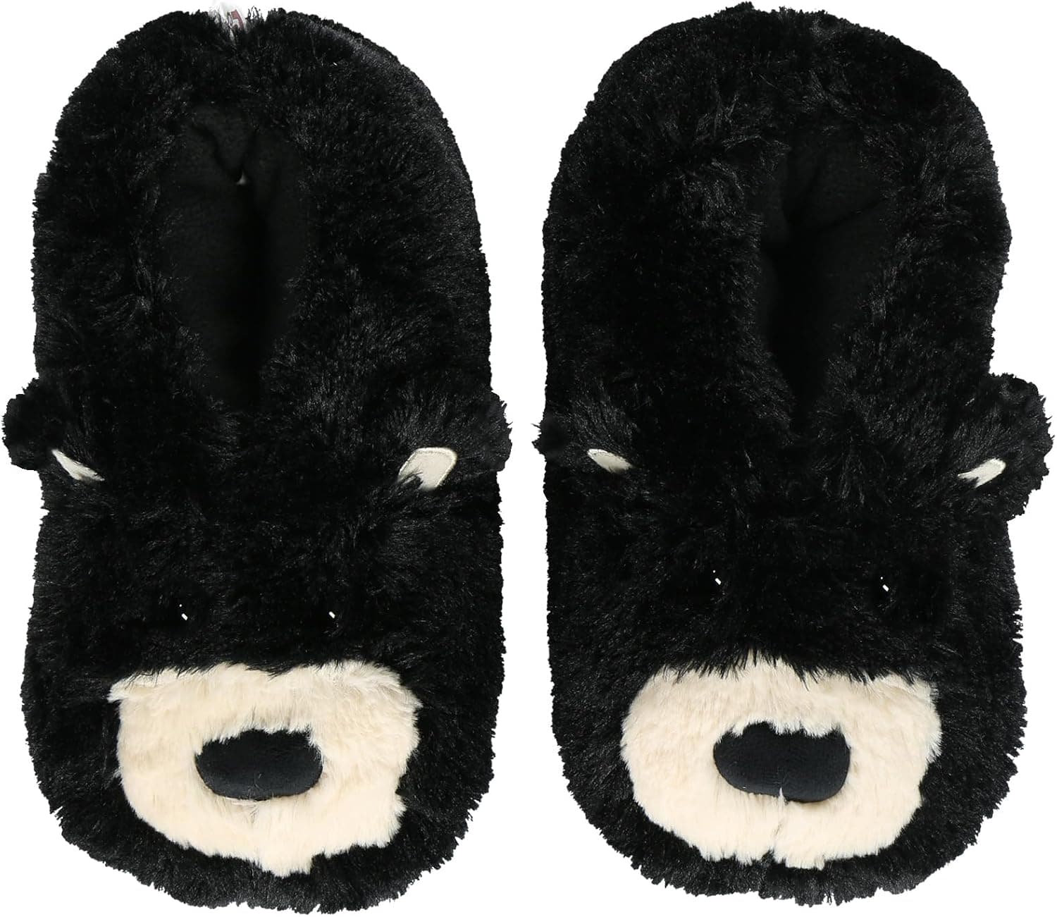 Lazy One Animal Critter Bear Slippers for Kids and Adults image 1