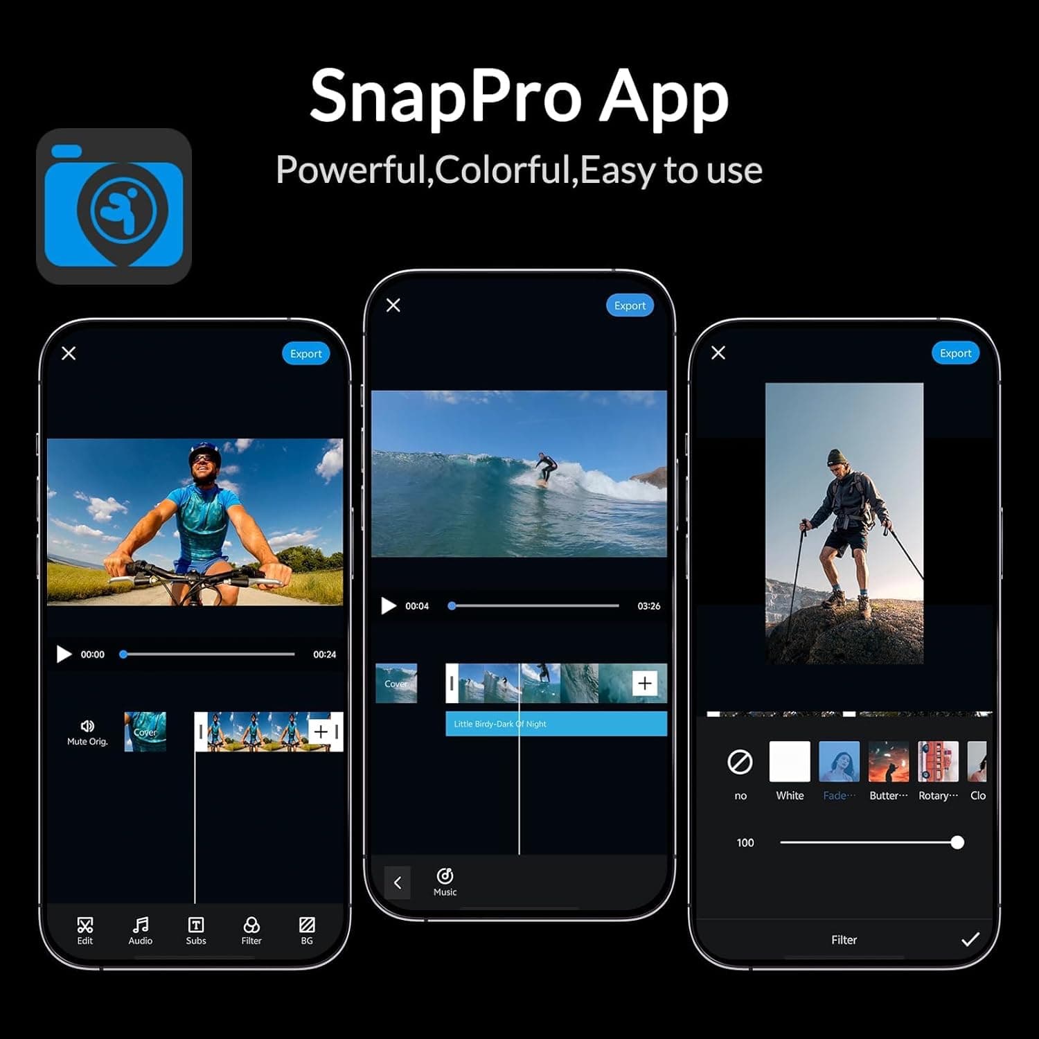 icefox i8 20MP 5X Zoom Action Camera with EIS, WiFi Remote Control, Waterproof Underwater Camera for Snorkeling Cycling Vlogging : Electronics thumbnail 5