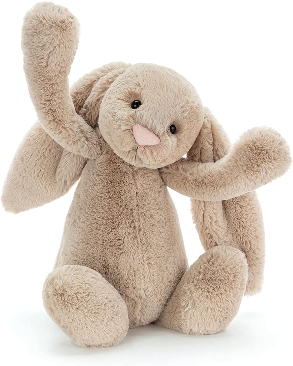 Jellycat Bashful Beige Bunny Stuffed Animal, Large thumbnail 2