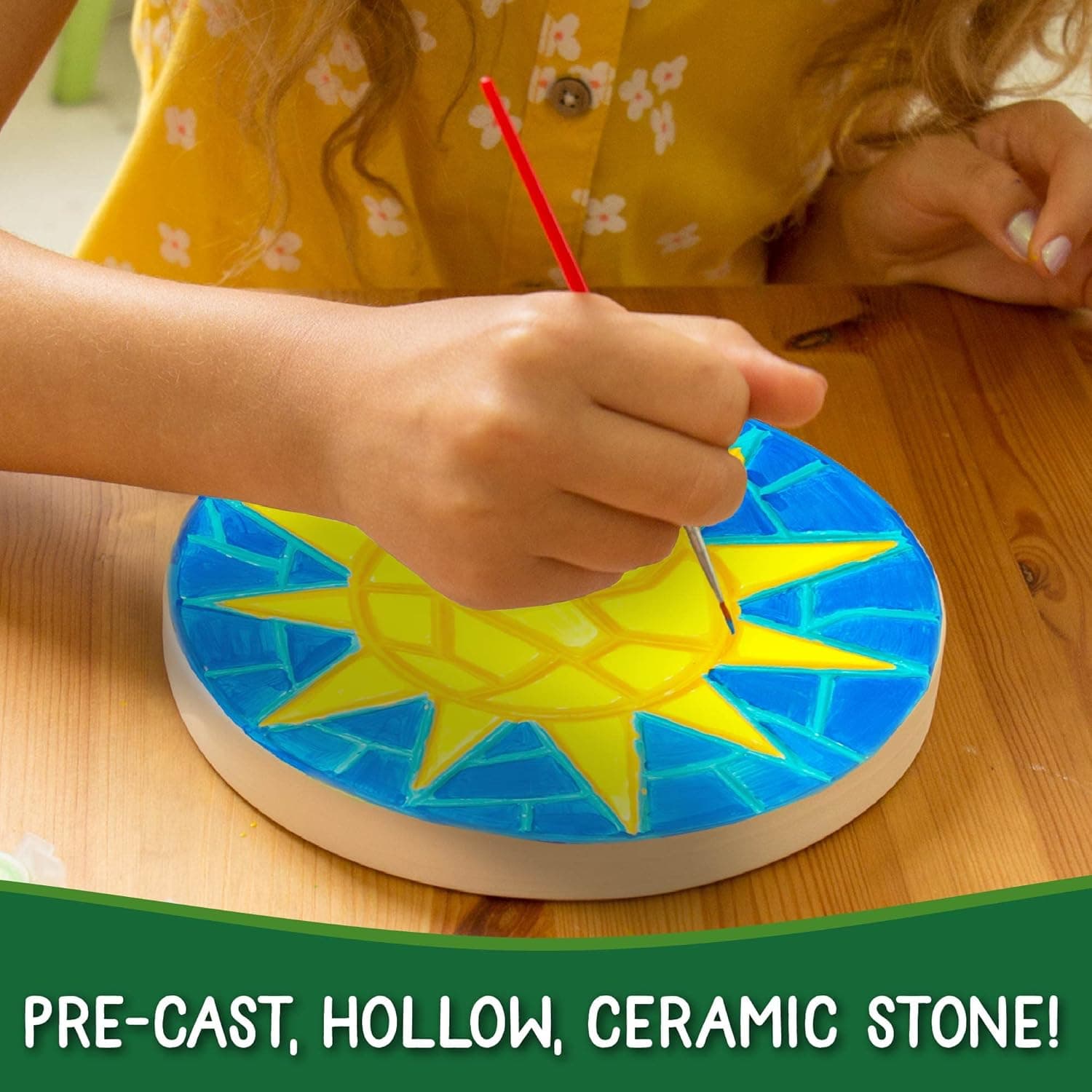 Creative Roots Mosaic Sun Stepping Stone Kit thumbnail 3